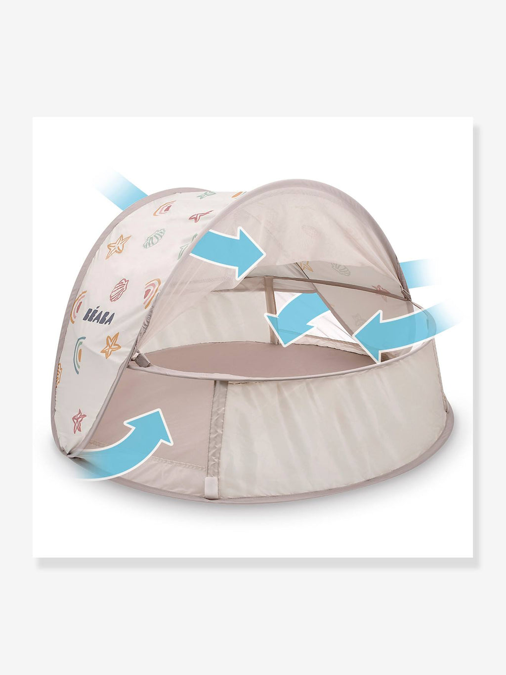 Tente anti-UV breezynest vert