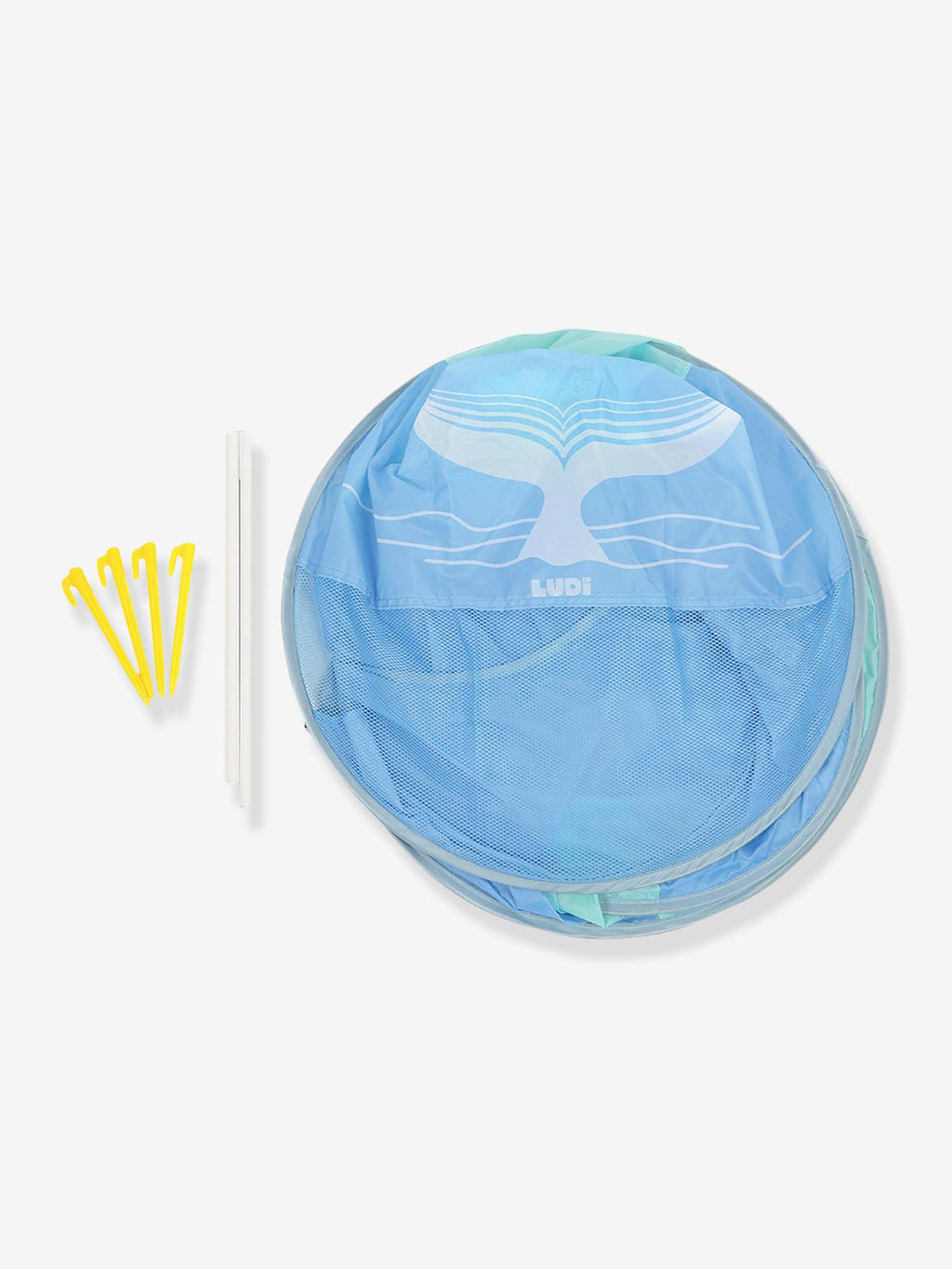 Tente anti-UV piscine multifonction bleu