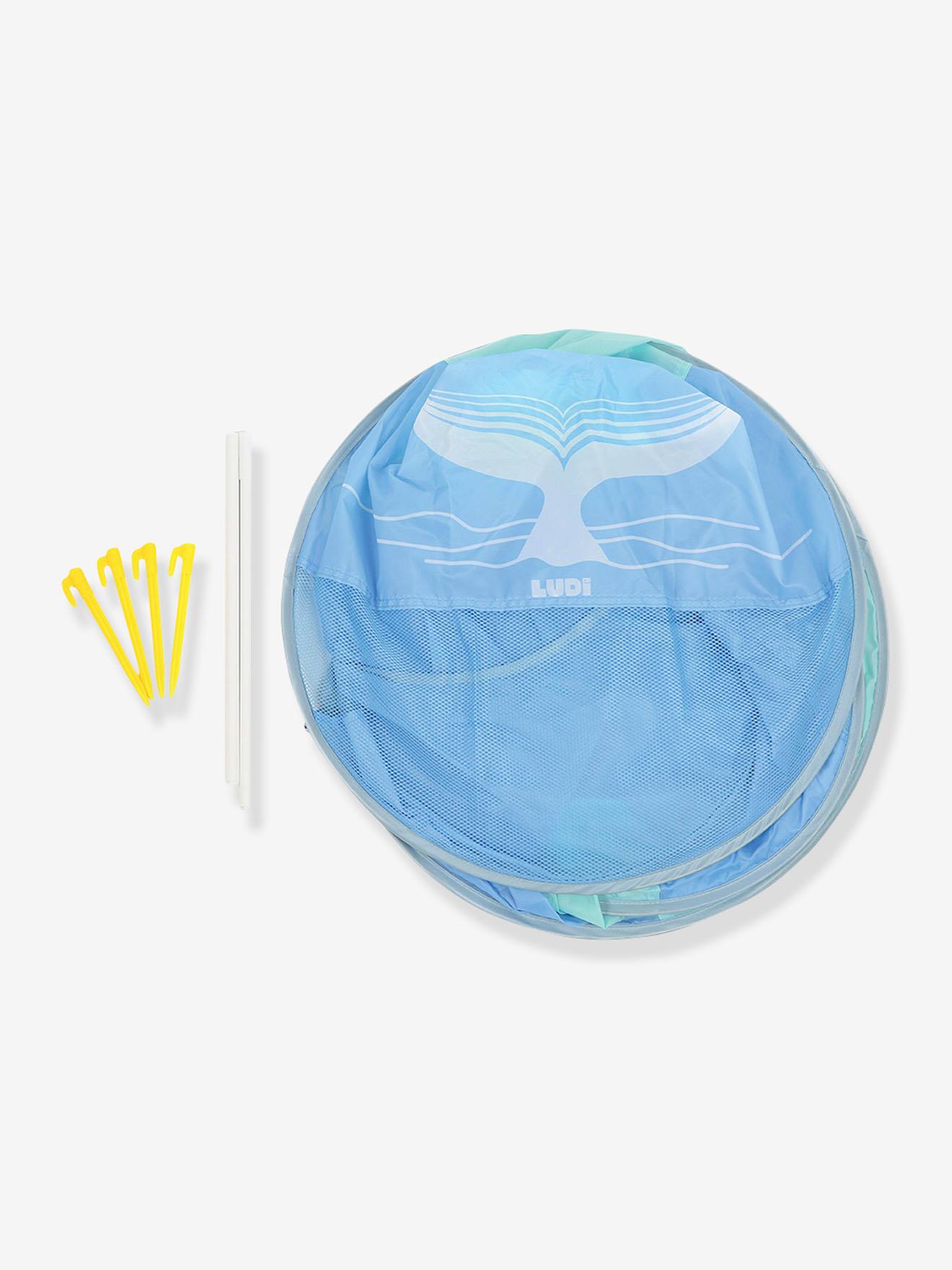Tente anti-UV piscine multifonction bleu