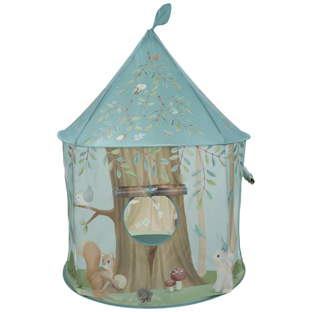 Tente de jeu forest friends bleu