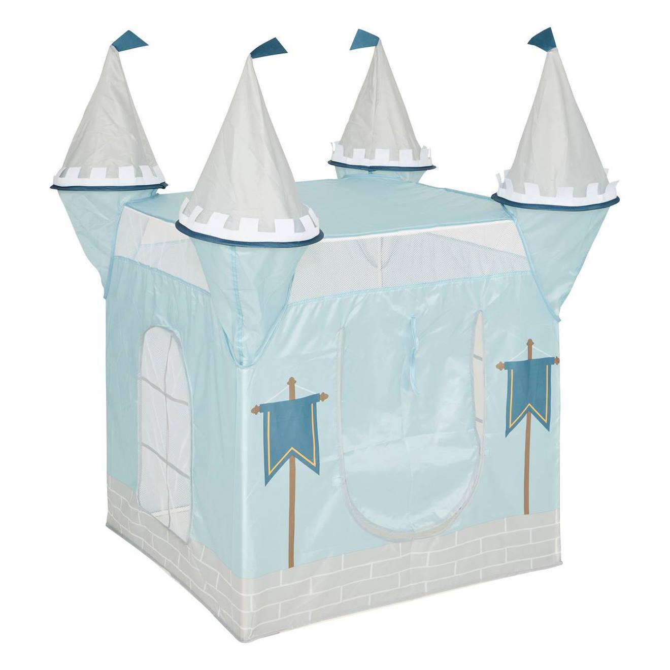 Tente enfant - château bleu