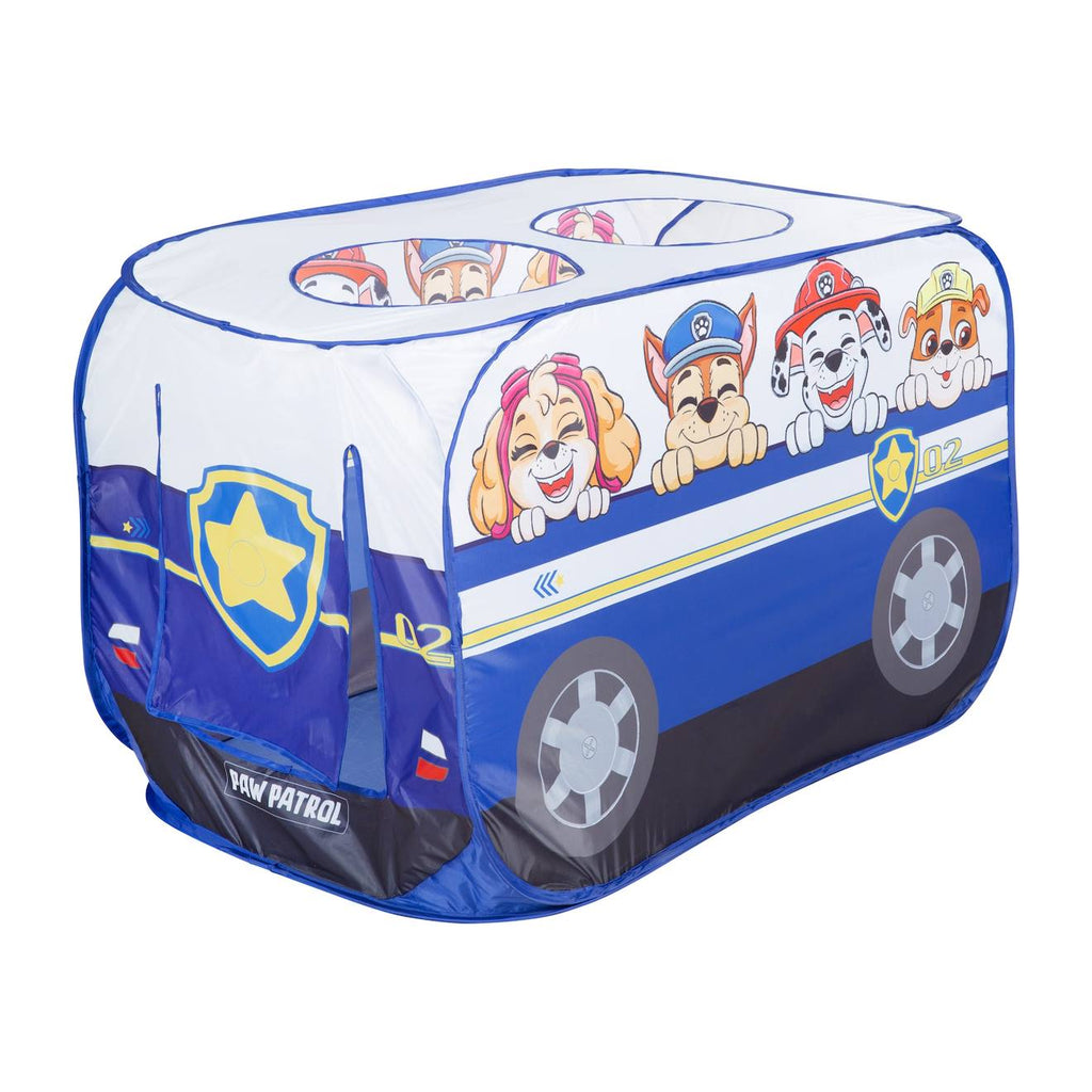 Tente pop up en forme de voiture bleu / Pat' Patrouille