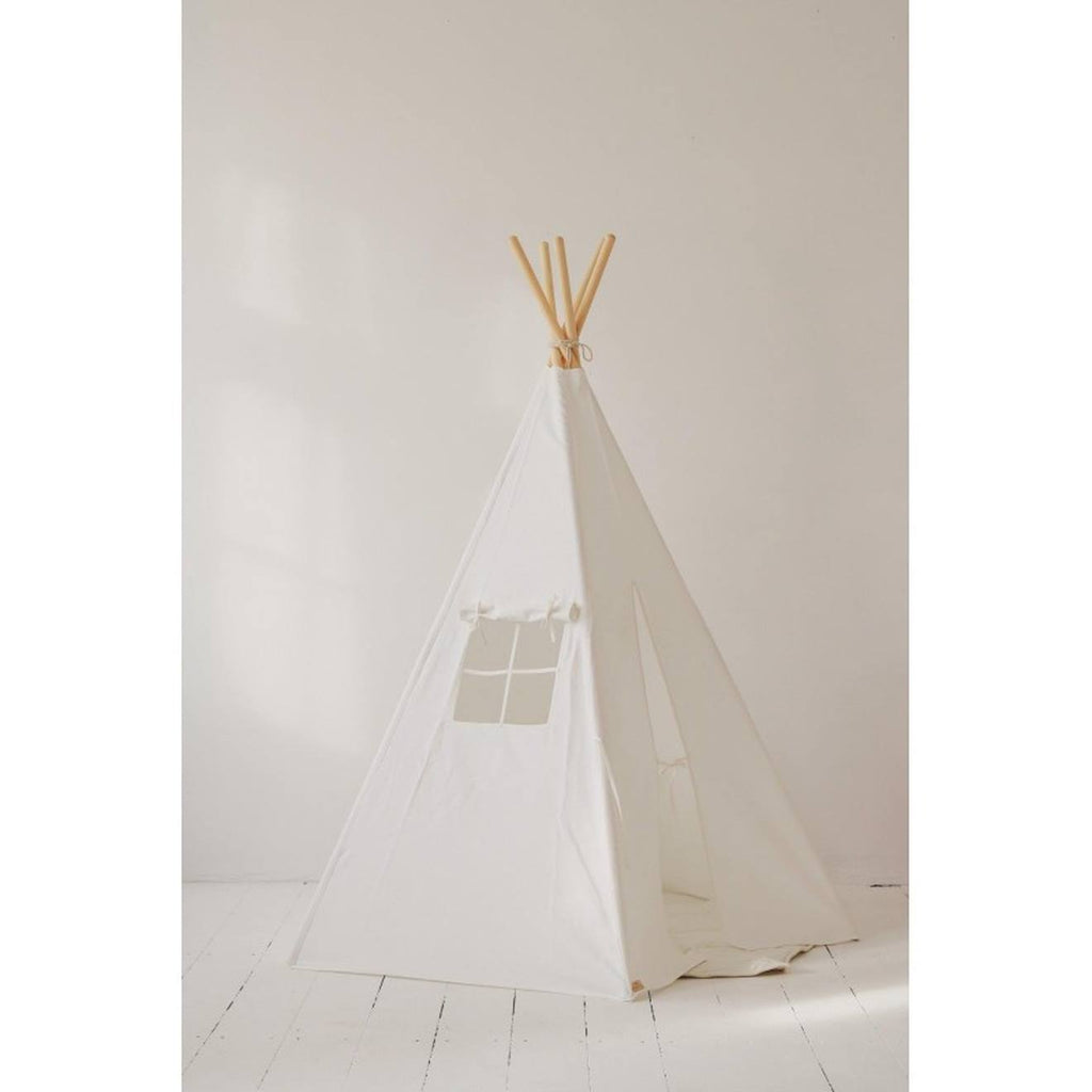 Tente tipihe neige en coton blanc