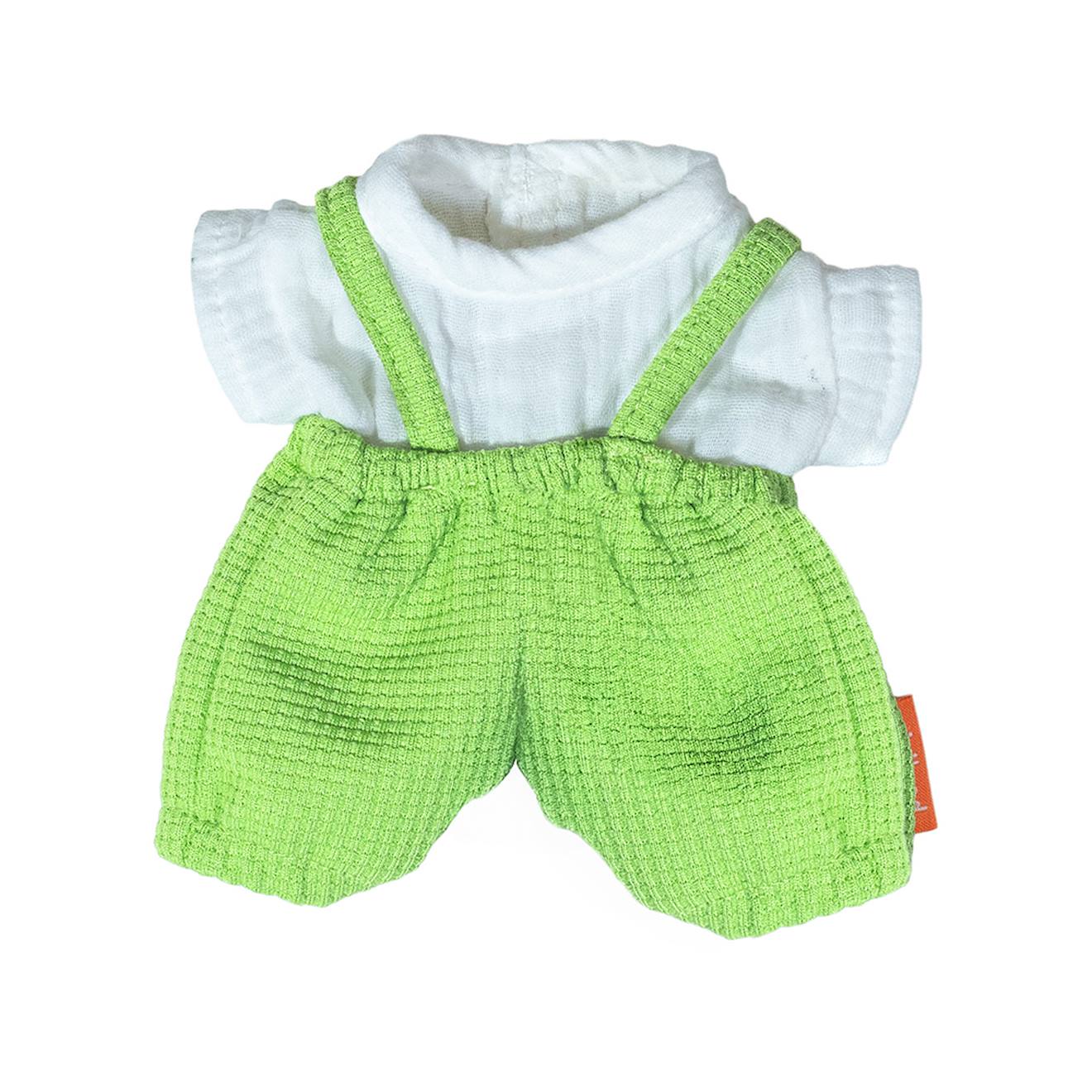 Tenue dété pour poupée de 21 cm vert