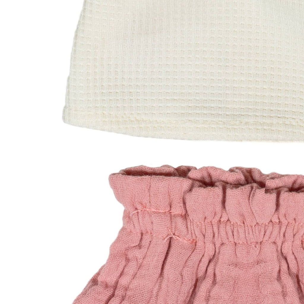 Tenue dété pour poupée de 38 cm rose