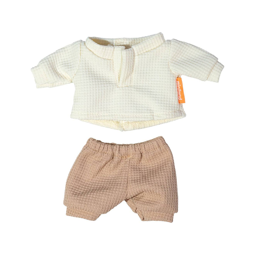 Tenue dhiver pour poupée de 21 cm marron