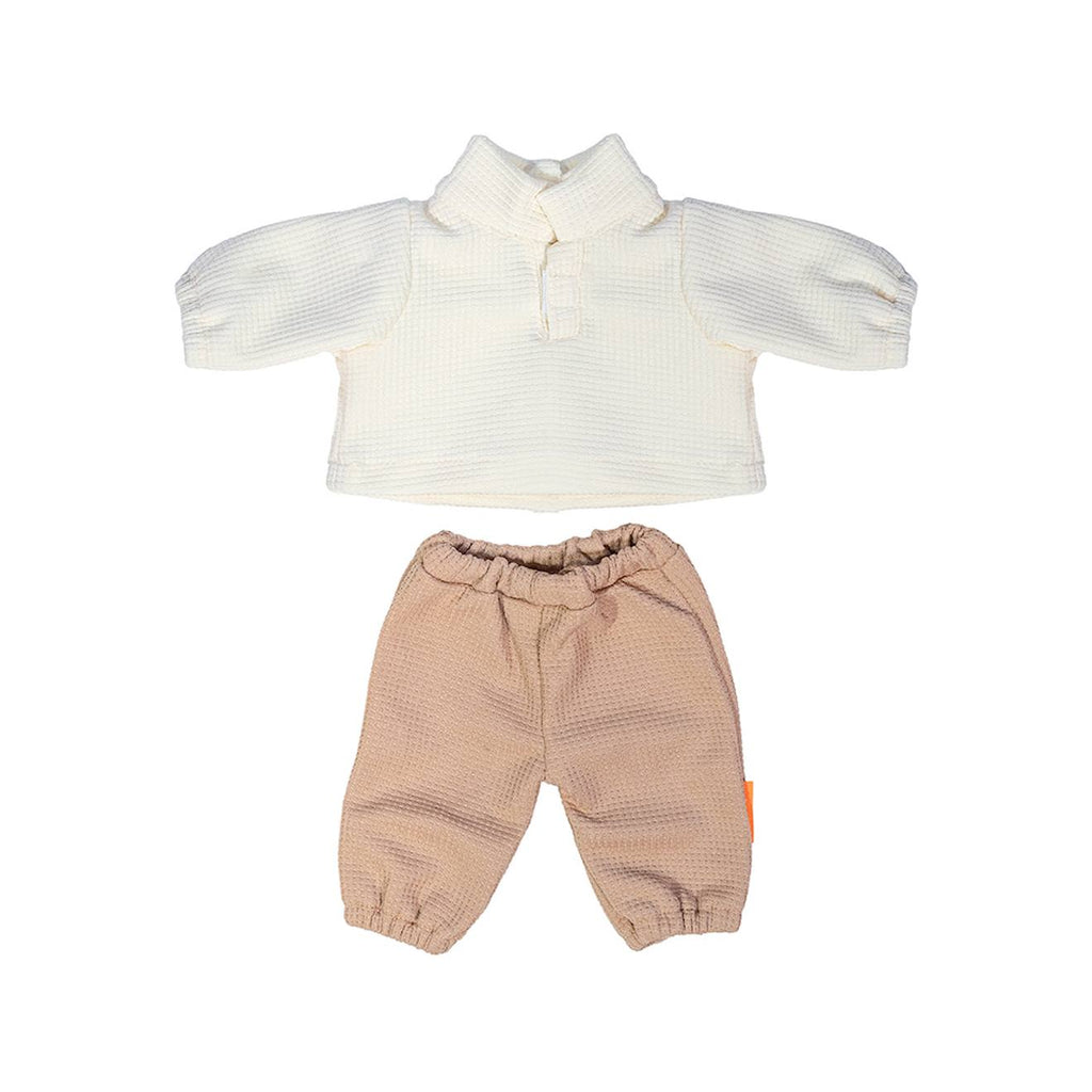 Tenue dhiver pour poupée de 38 cm marron