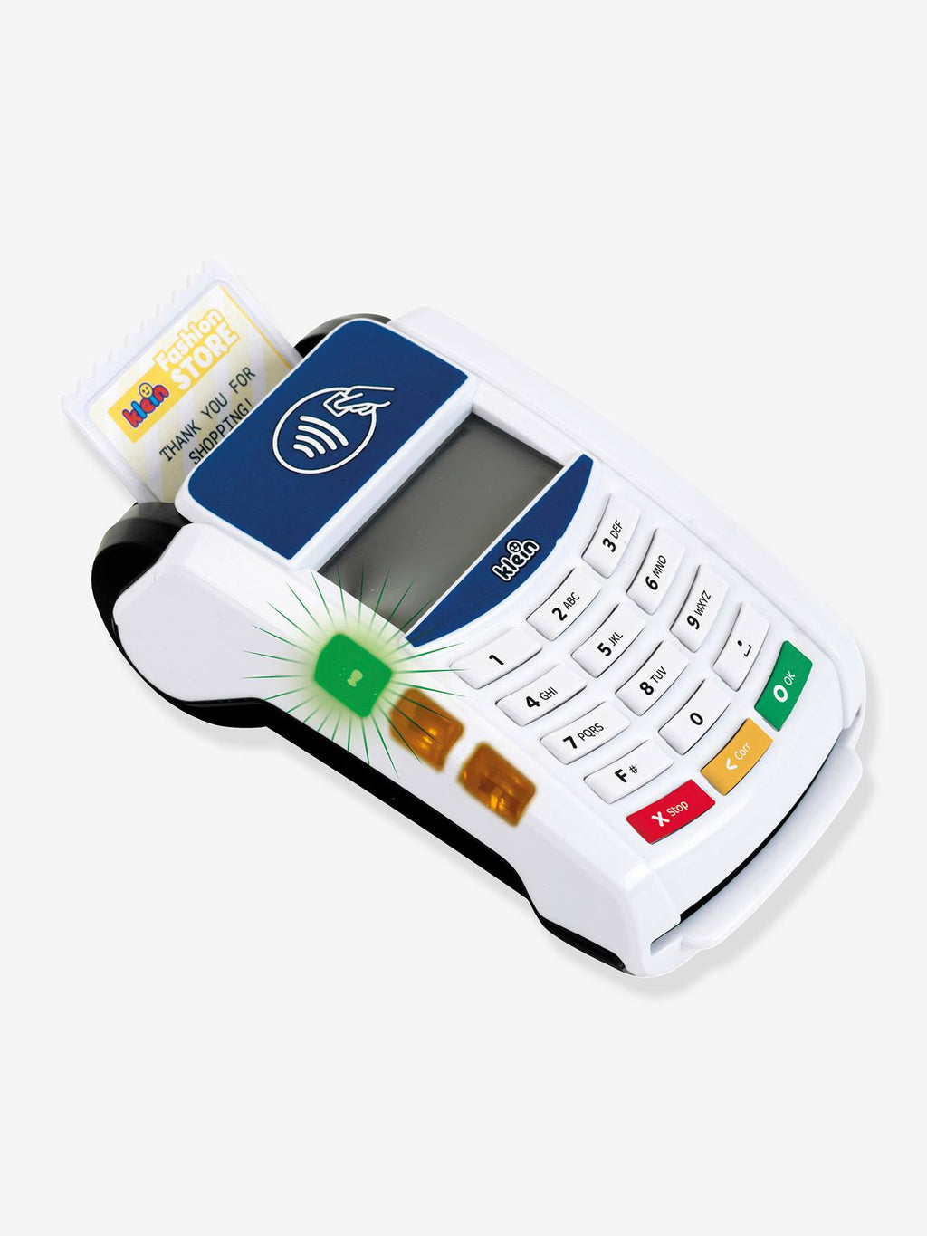 Terminal paiement ii lumière et son multicolore