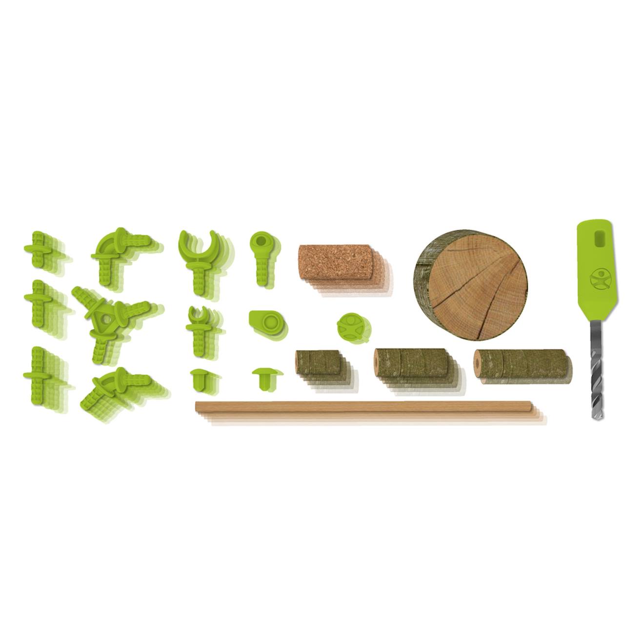 Terra kids connectors - kit de base vert