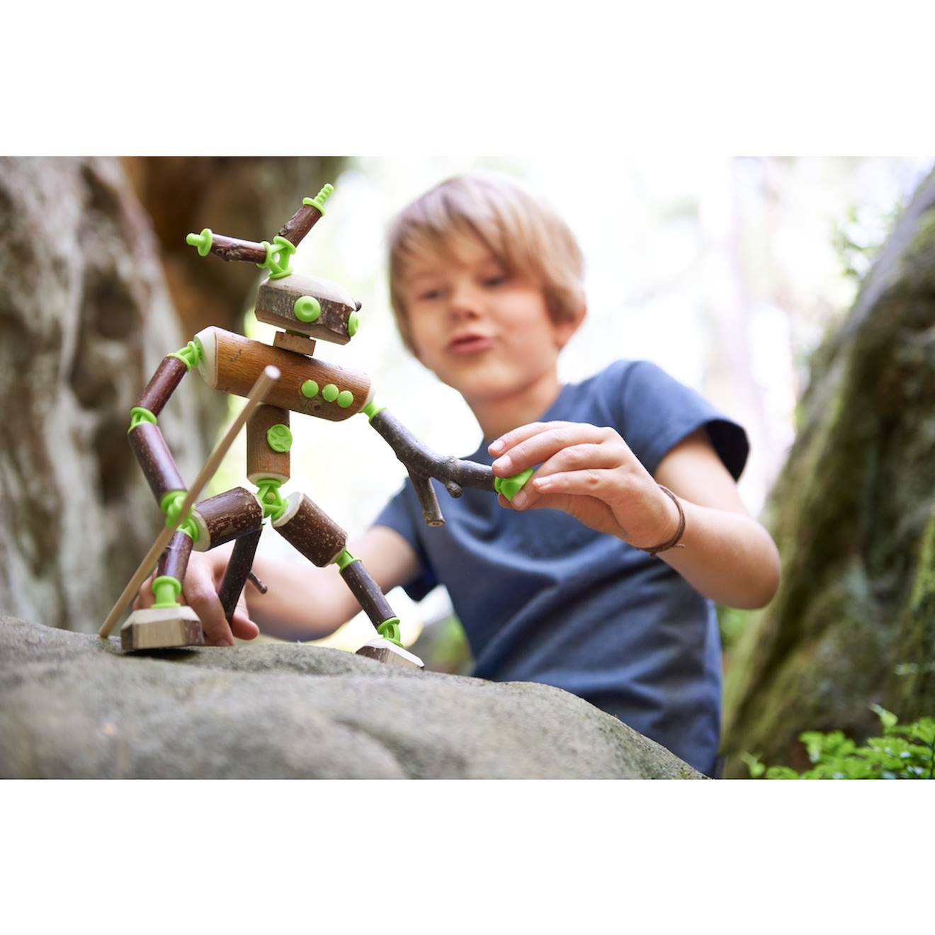 Terra kids connectors - kit personnages vert