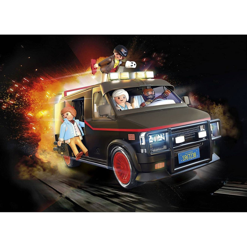 The a-team le fourgon de l'agence tous risques 70750 multicolore