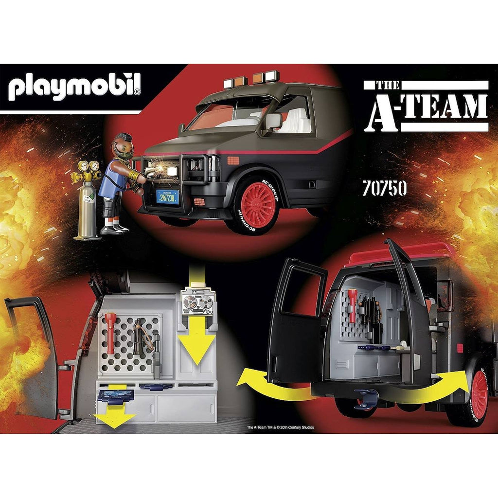 The a-team le fourgon de l'agence tous risques 70750 multicolore