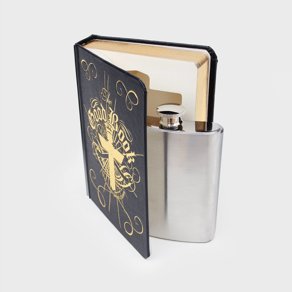Livre Flasque The Good Book - Flasque Personnalisée