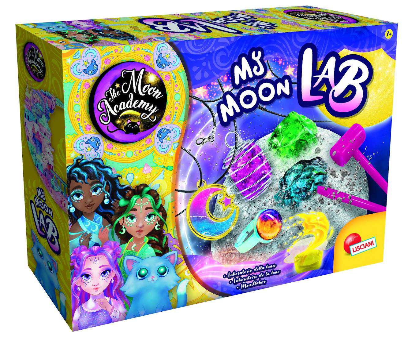 The moon academy mon labo de la lune multicolore