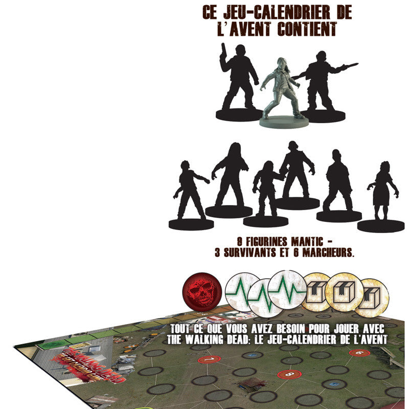 Calendrier de l'Avent The Walking Dead Le jeu Mantic