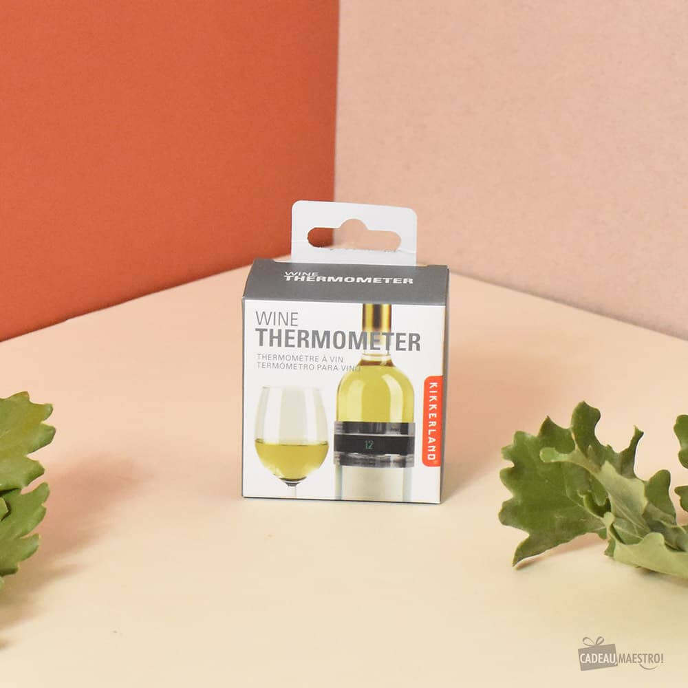 Thermomètre à Vin Bague - Vin Kikkerland