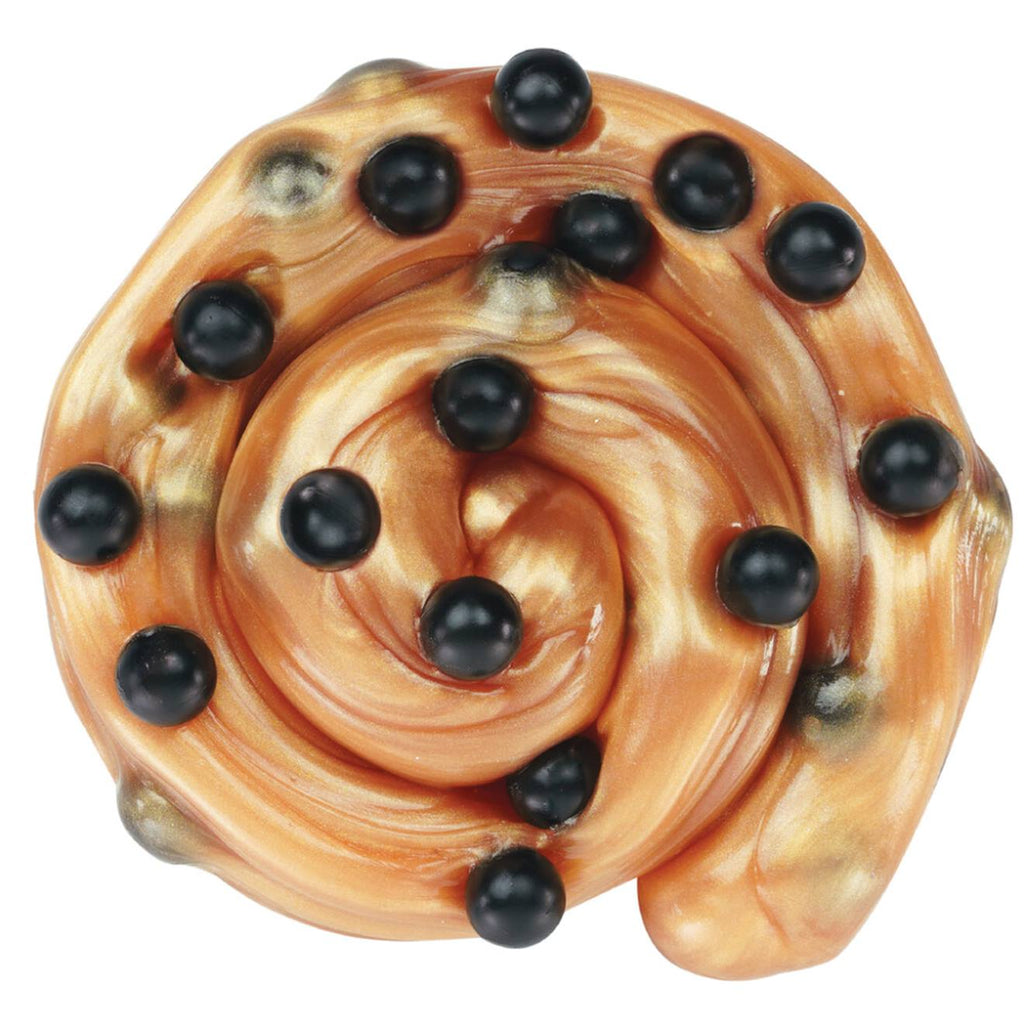 Thinking putty brown sugar boba – pâte à modeler nacrée avec perles de bubble tea multicolor