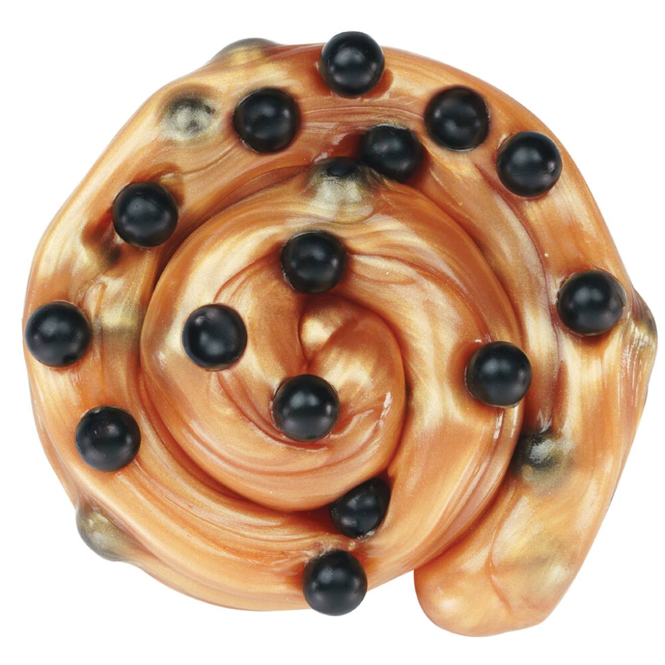 Thinking putty brown sugar boba – pâte à modeler nacrée avec perles de bubble tea multicolor