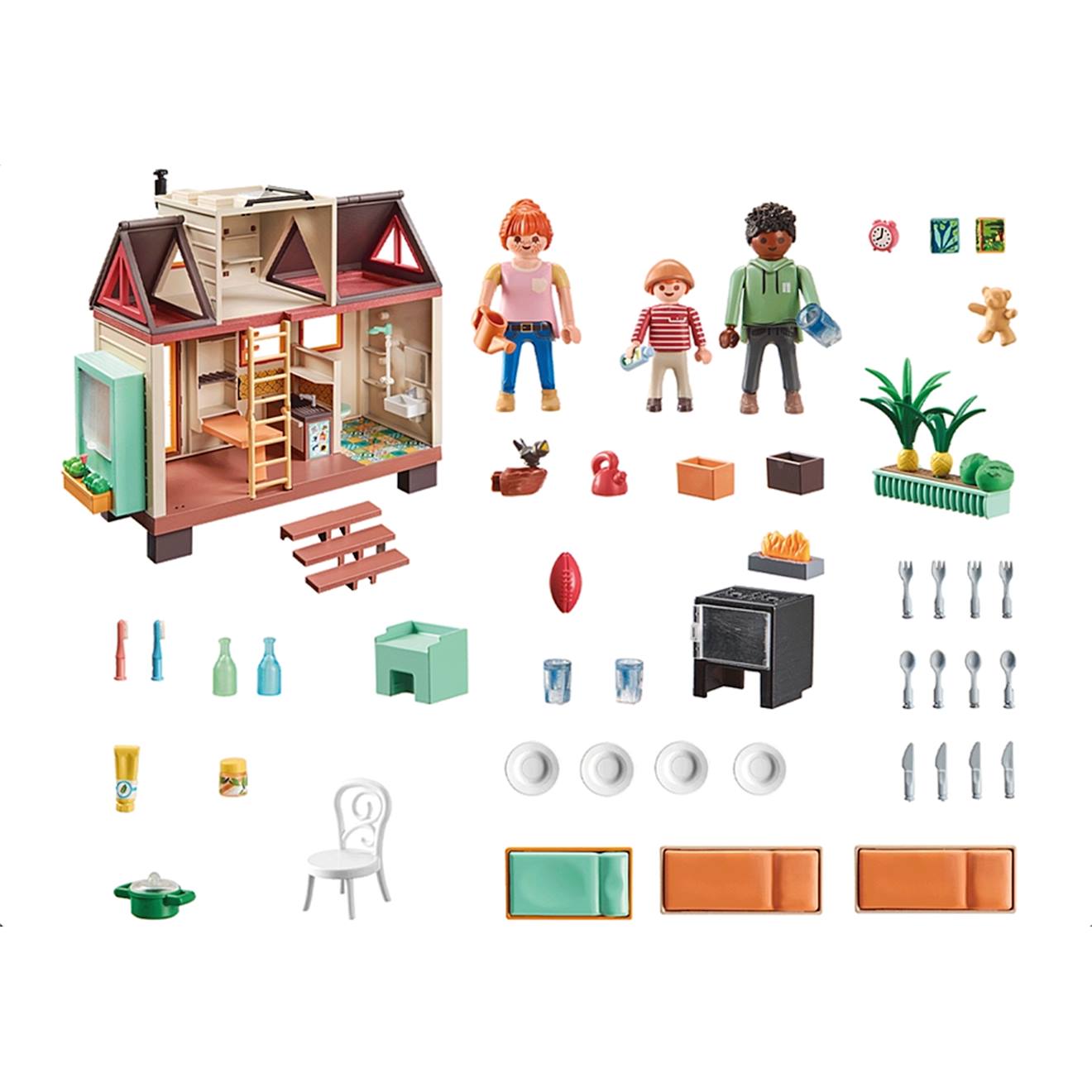 Tiny house 71509 multicolore