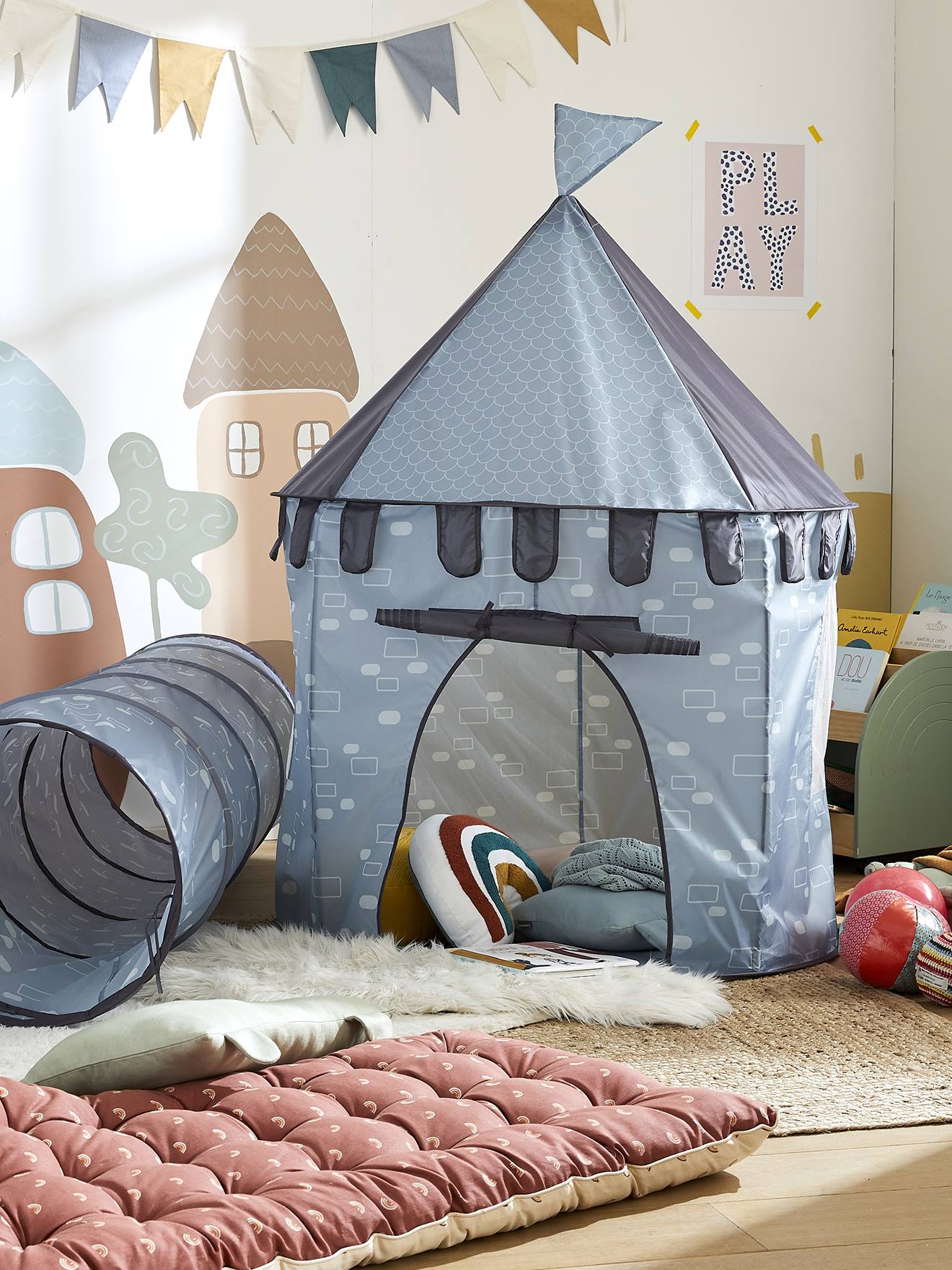 Tipi de jeu château bleu