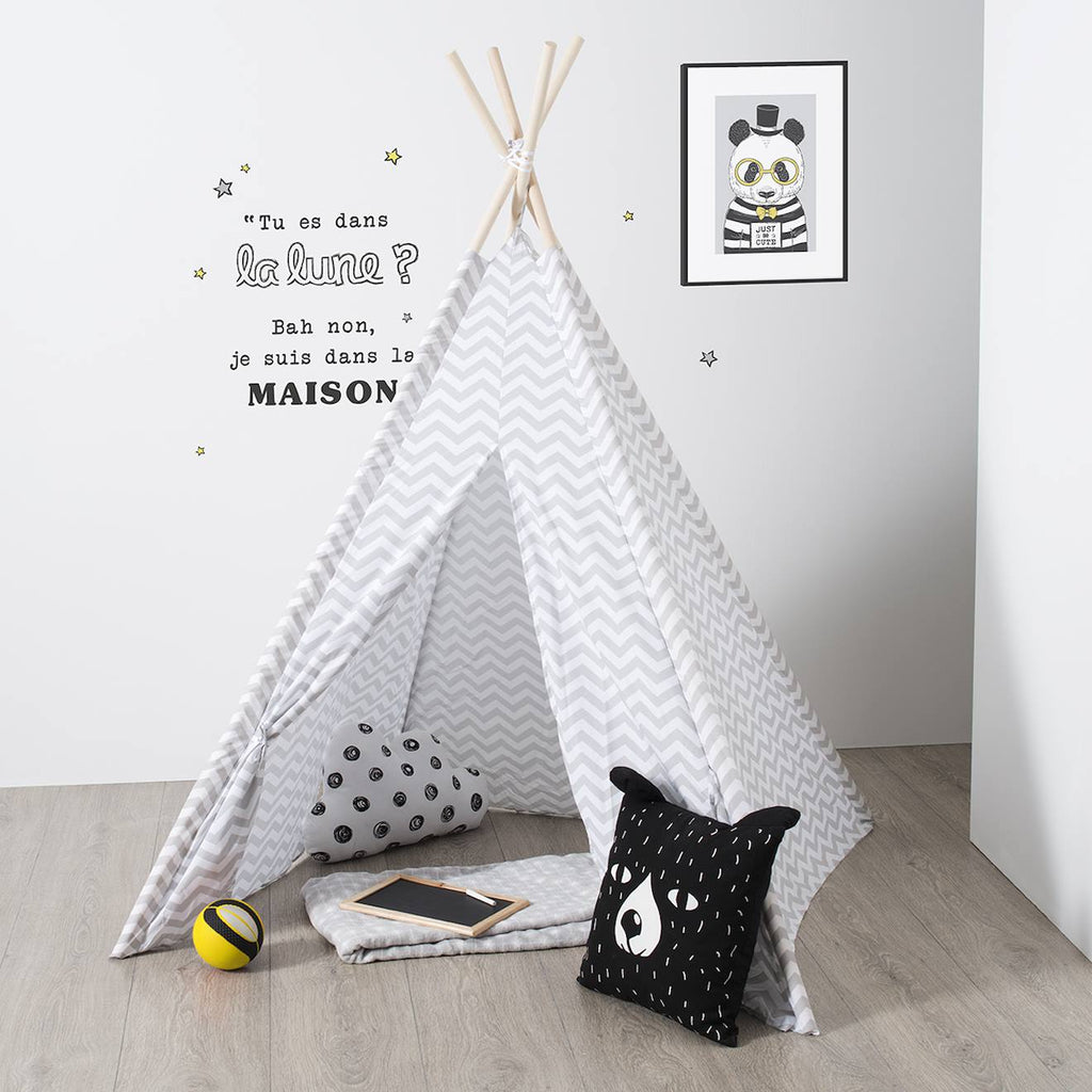 Tipi enfant gris
