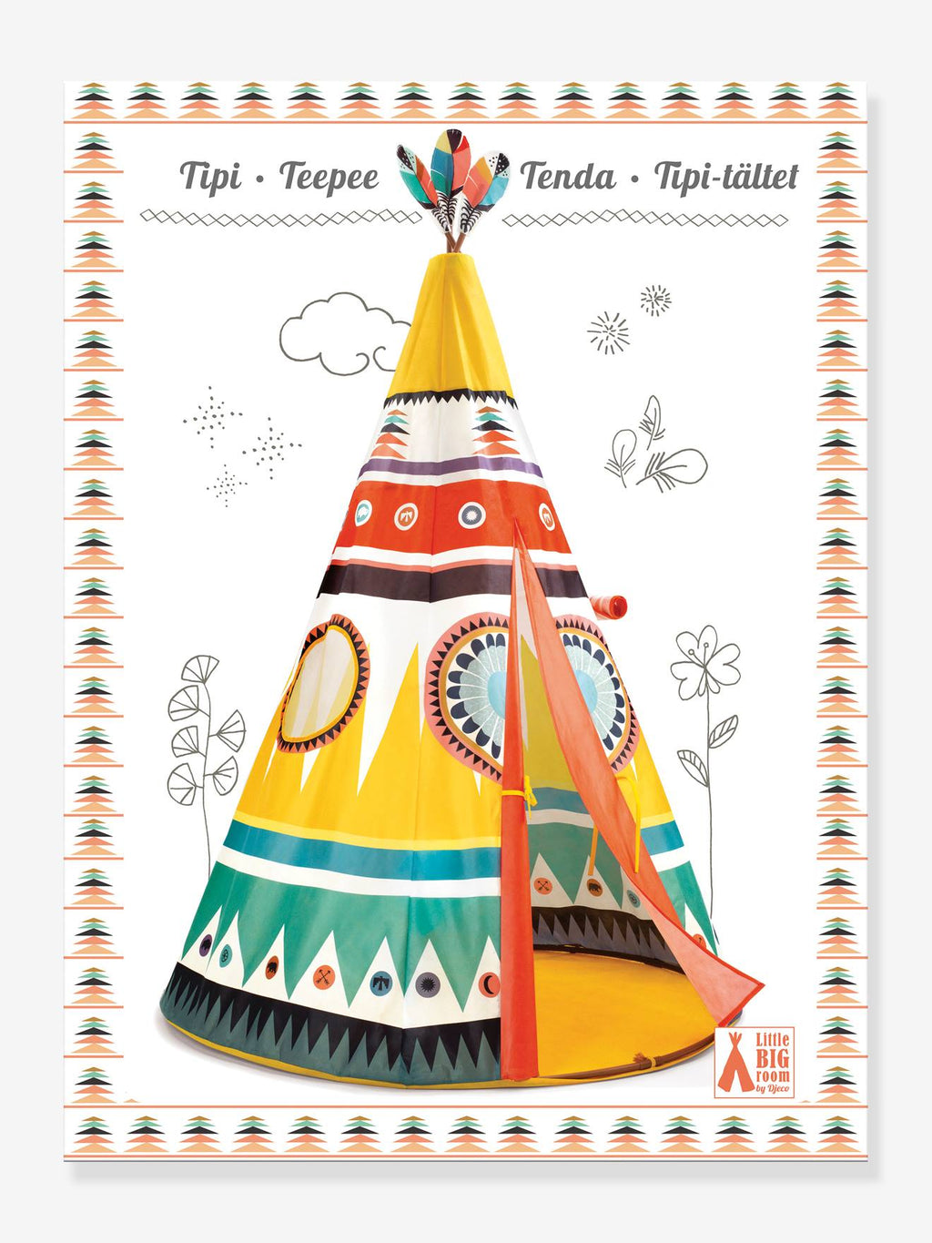 Tipi blanc