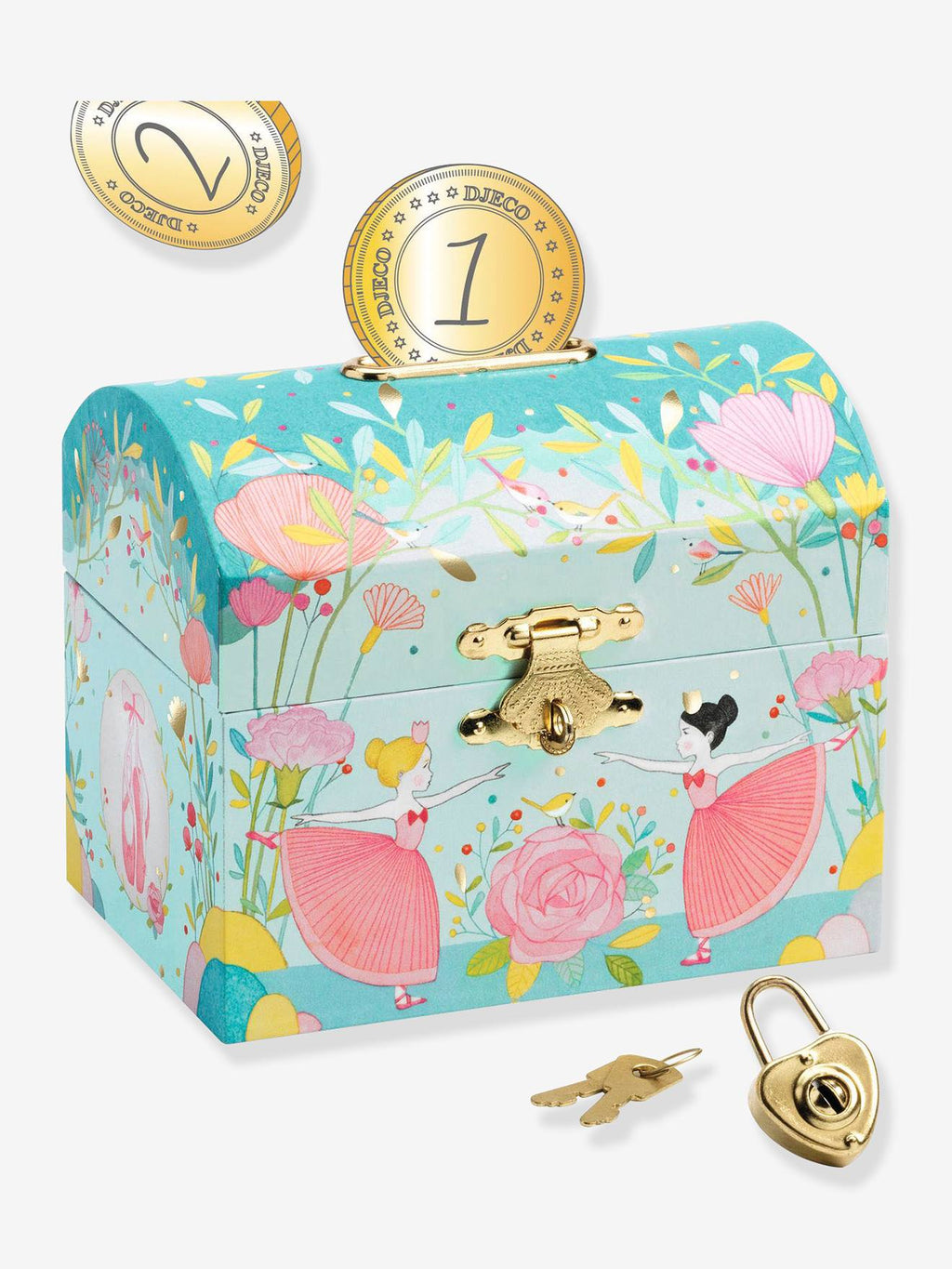 Tirelire ballerine - multicolore