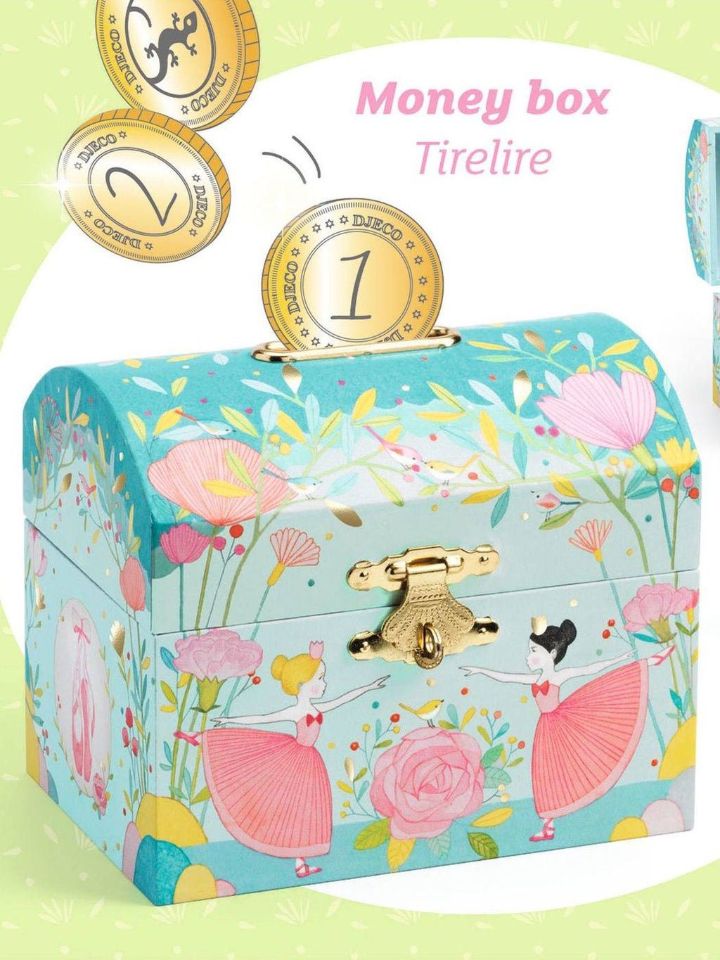 Tirelire ballerine - multicolore