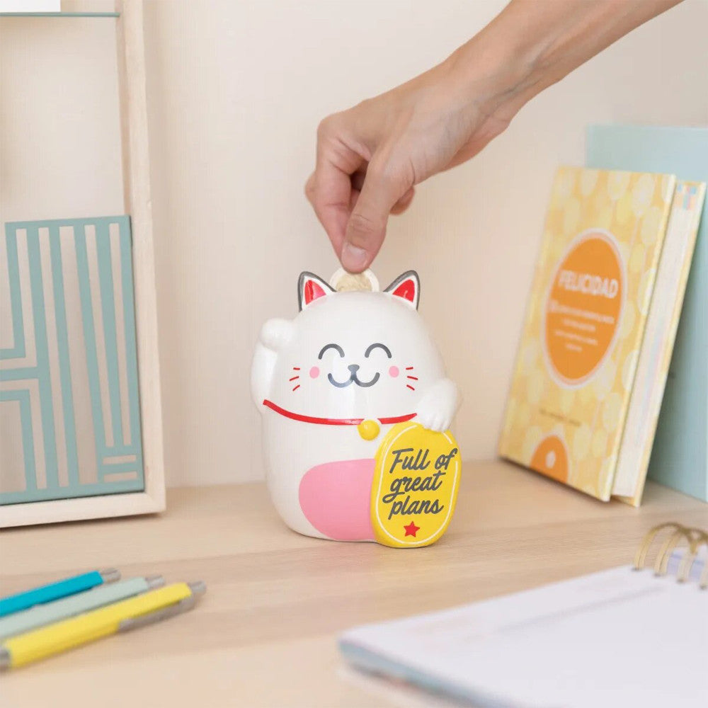 Tirelire Chat Lucky Cat - Tirelire Originale