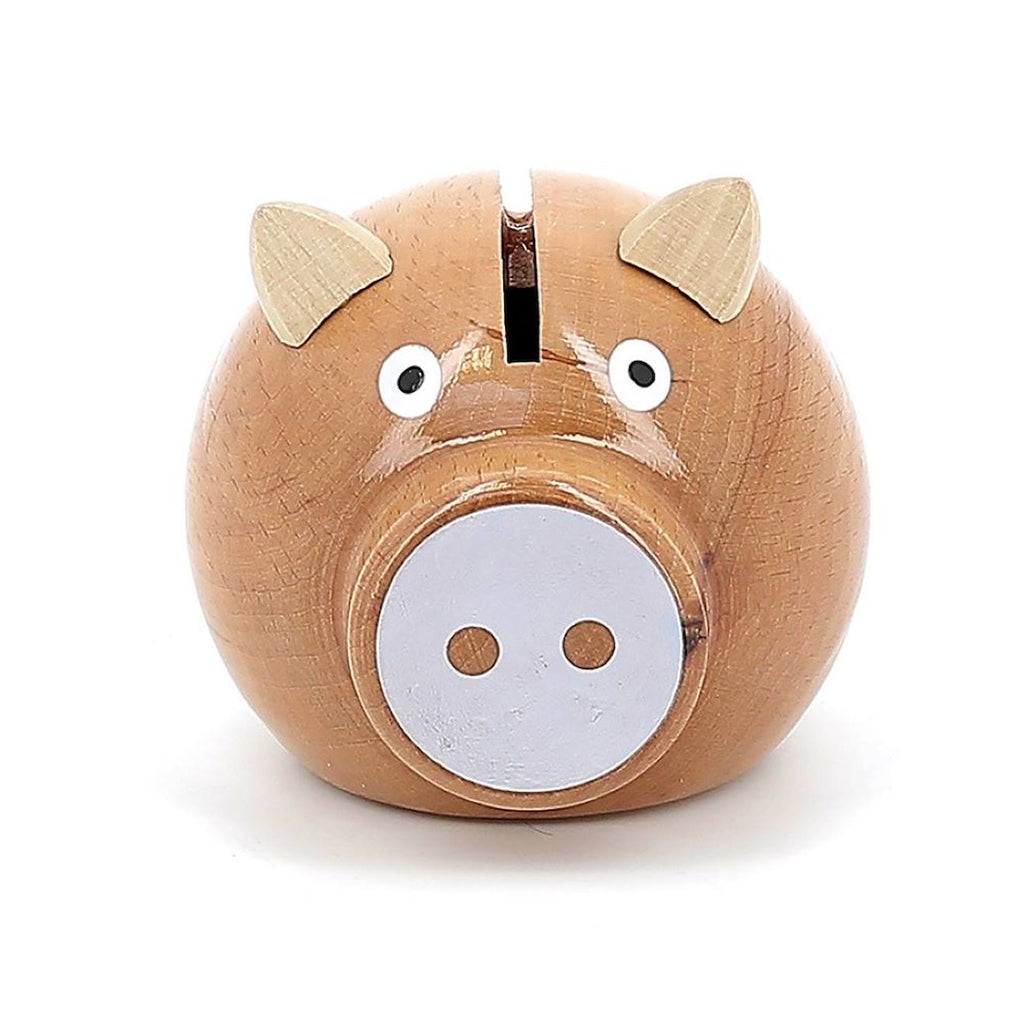Tirelire cochon - blanc blanc