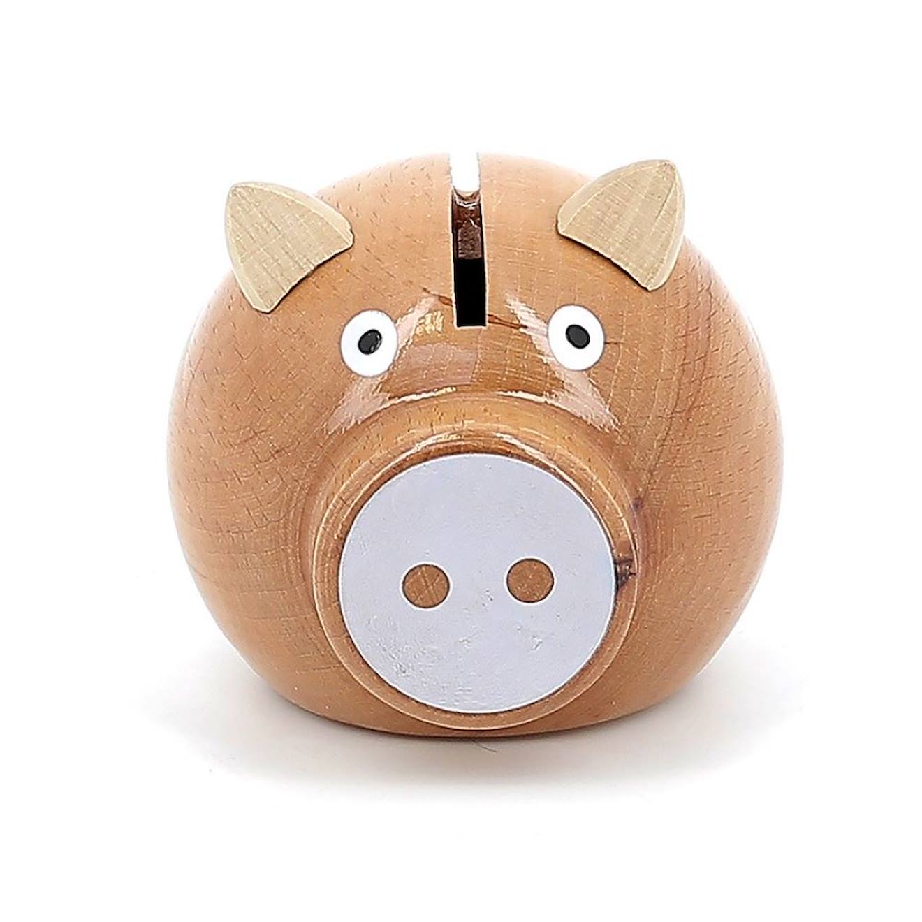Tirelire cochon - blanc blanc
