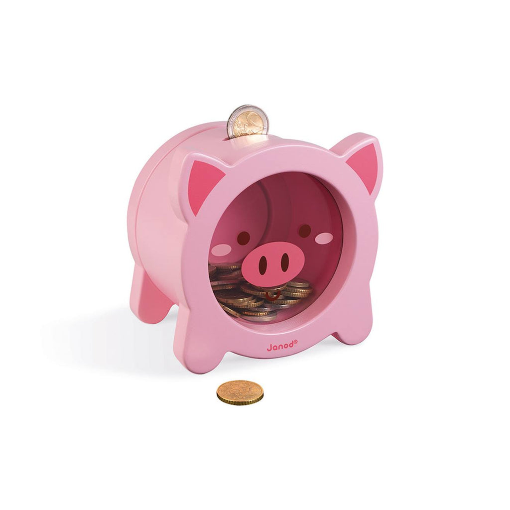 Tirelire cochon rose