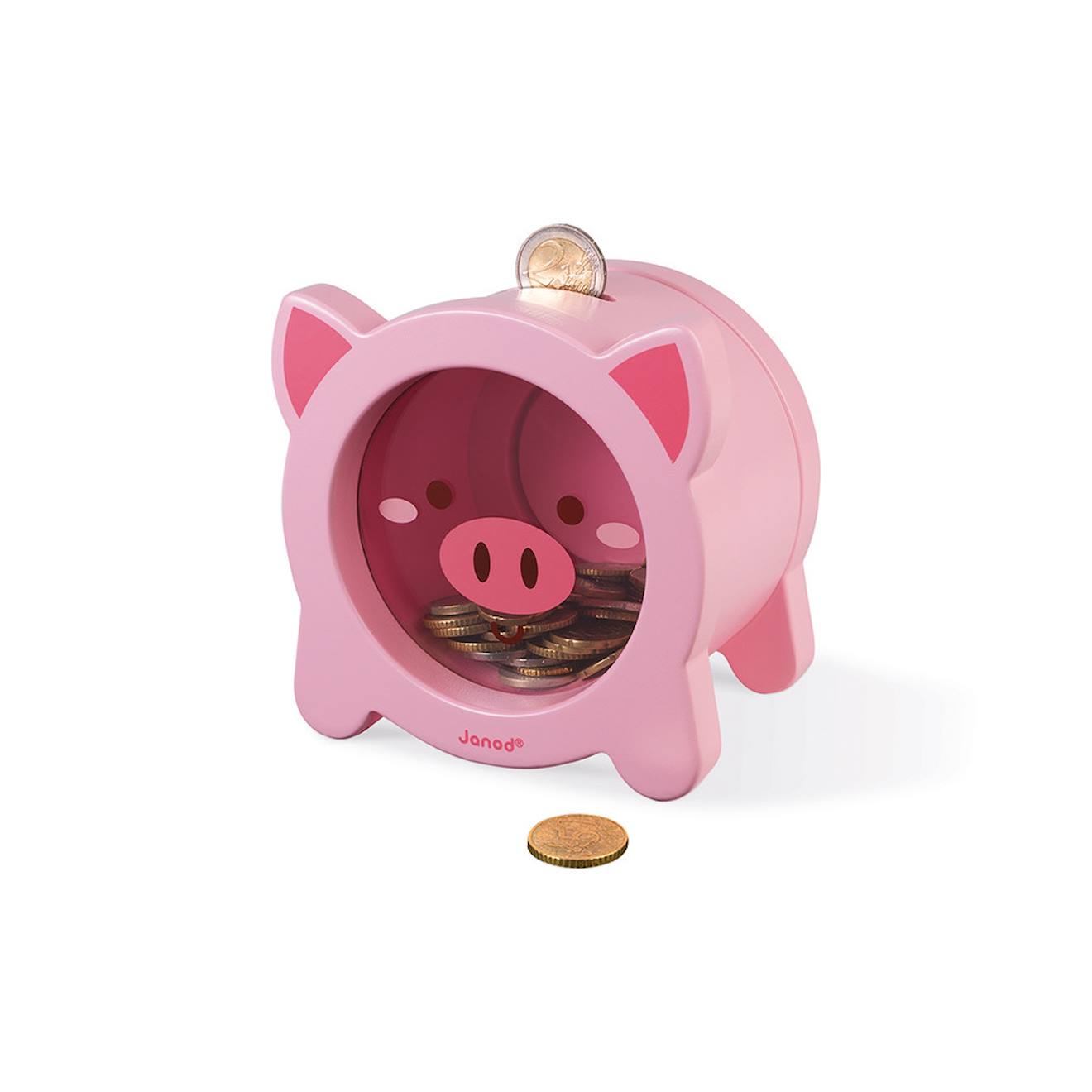 Tirelire cochon rose
