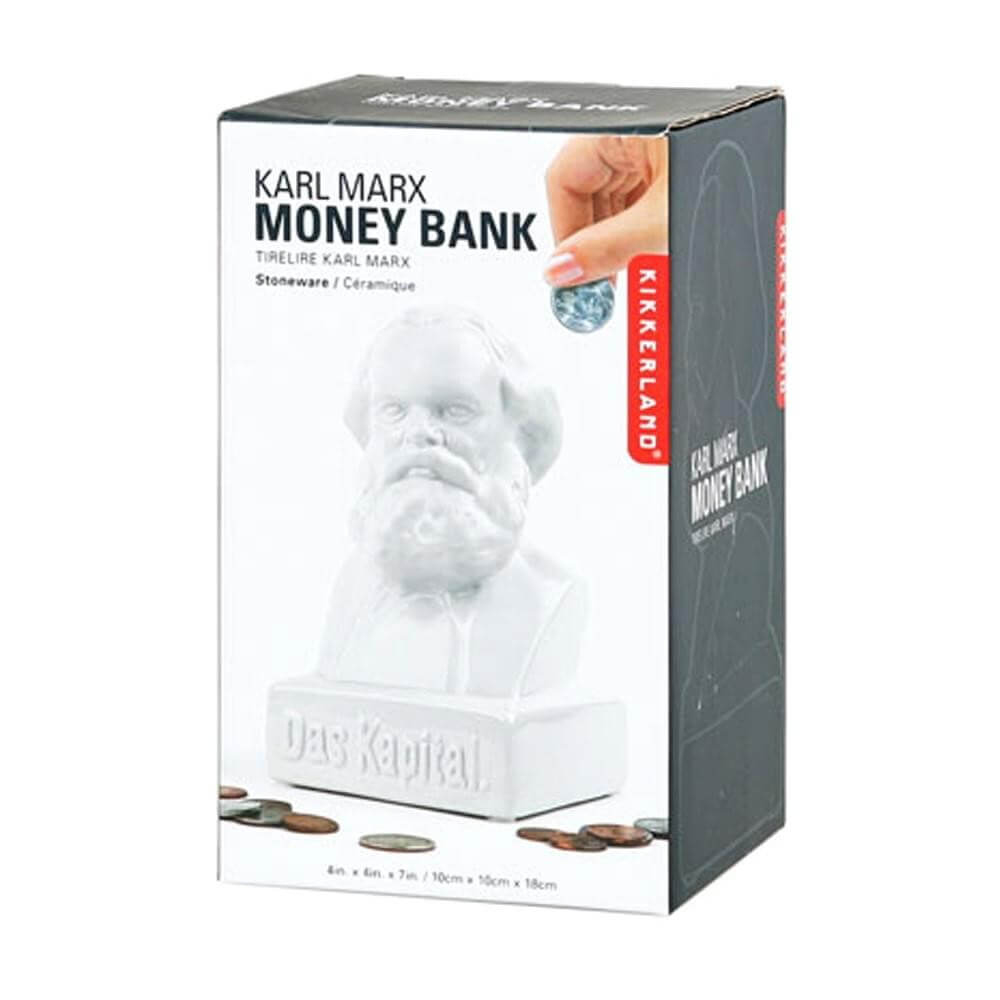 Tirelire Karl Marx - Tirelire Originale Kikkerland