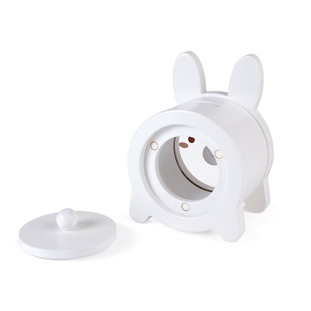 Tirelire lapin blanc