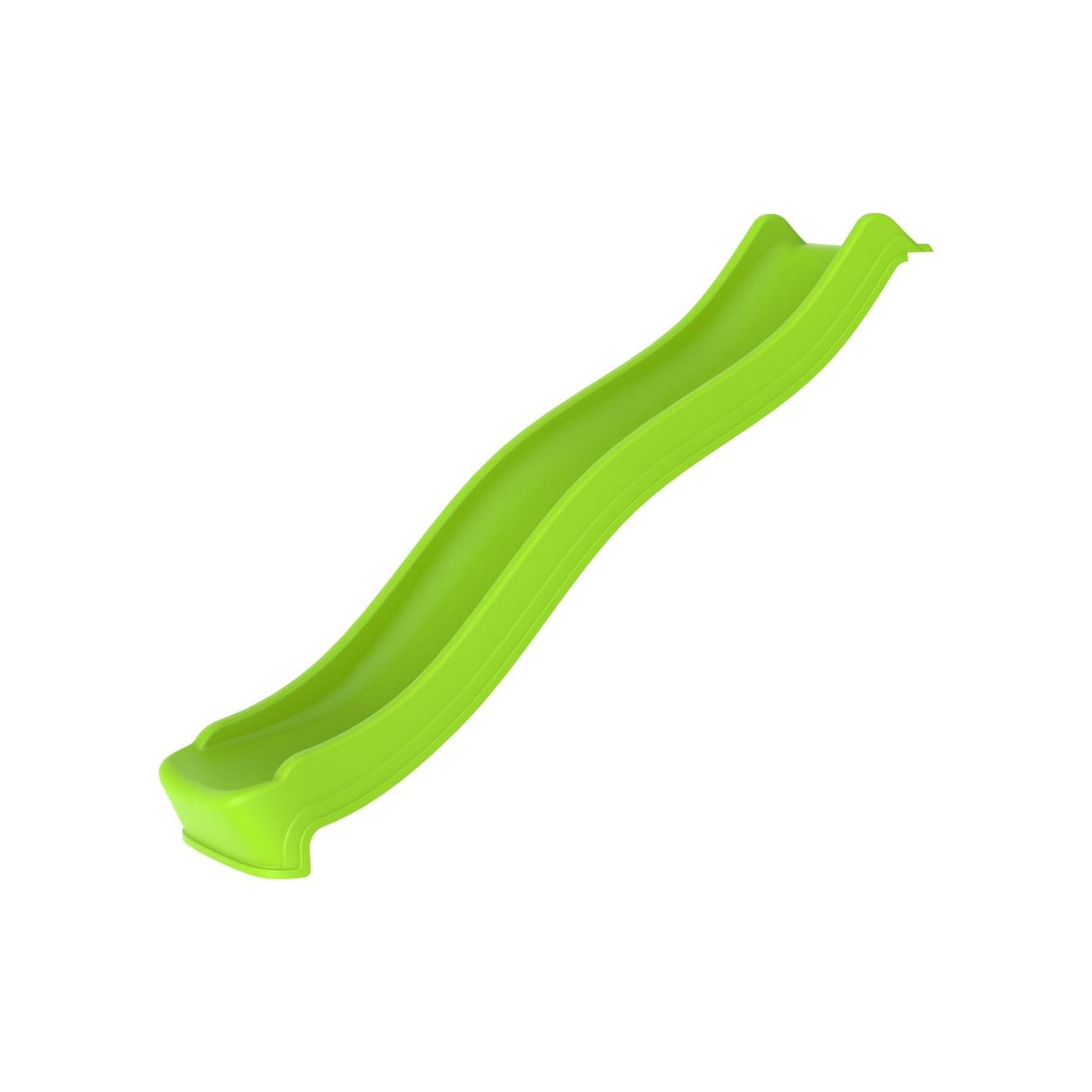 Toboggan glissière plastique 220cm vert