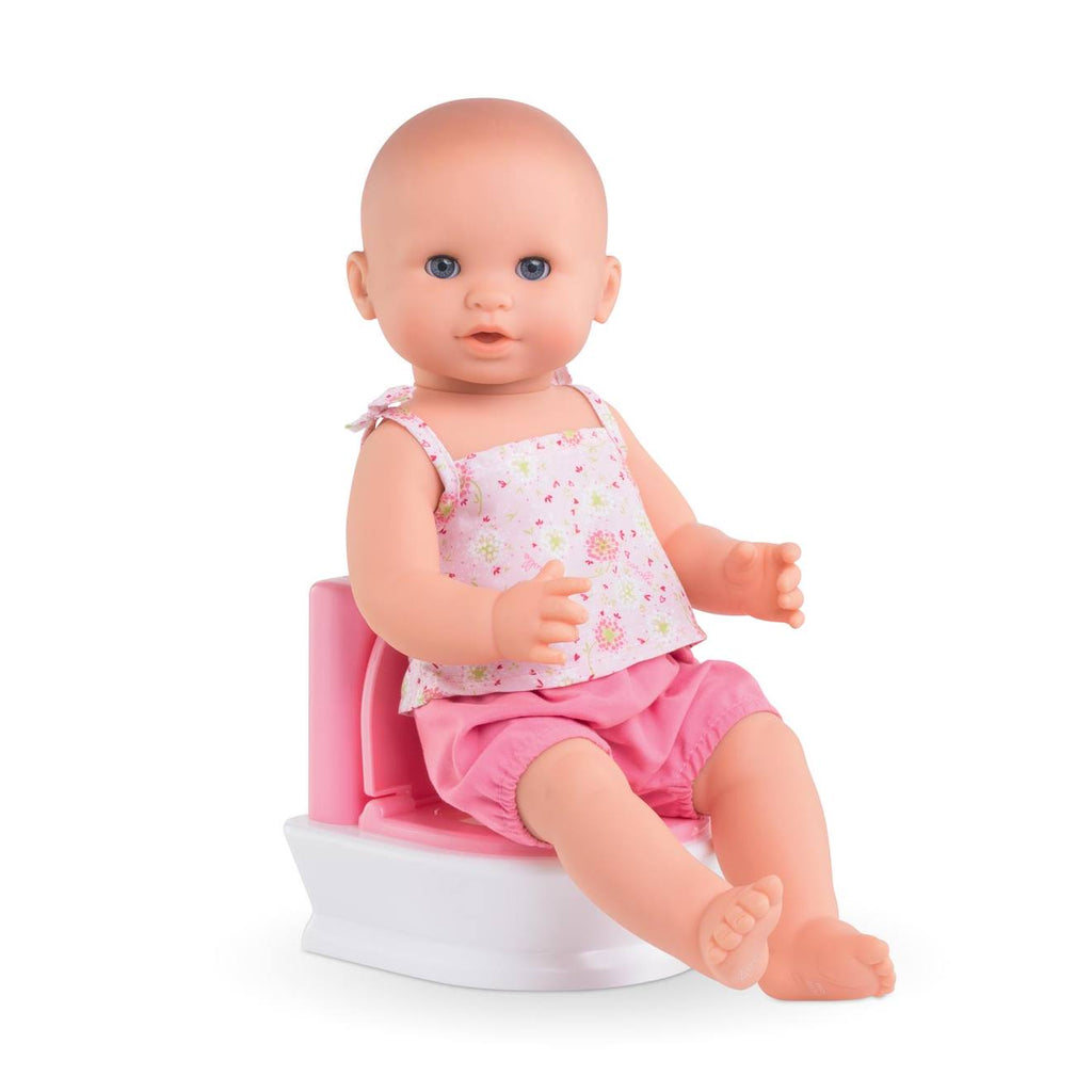 Toilettes interactives pour poupons 30 et 36 cm multicolore
