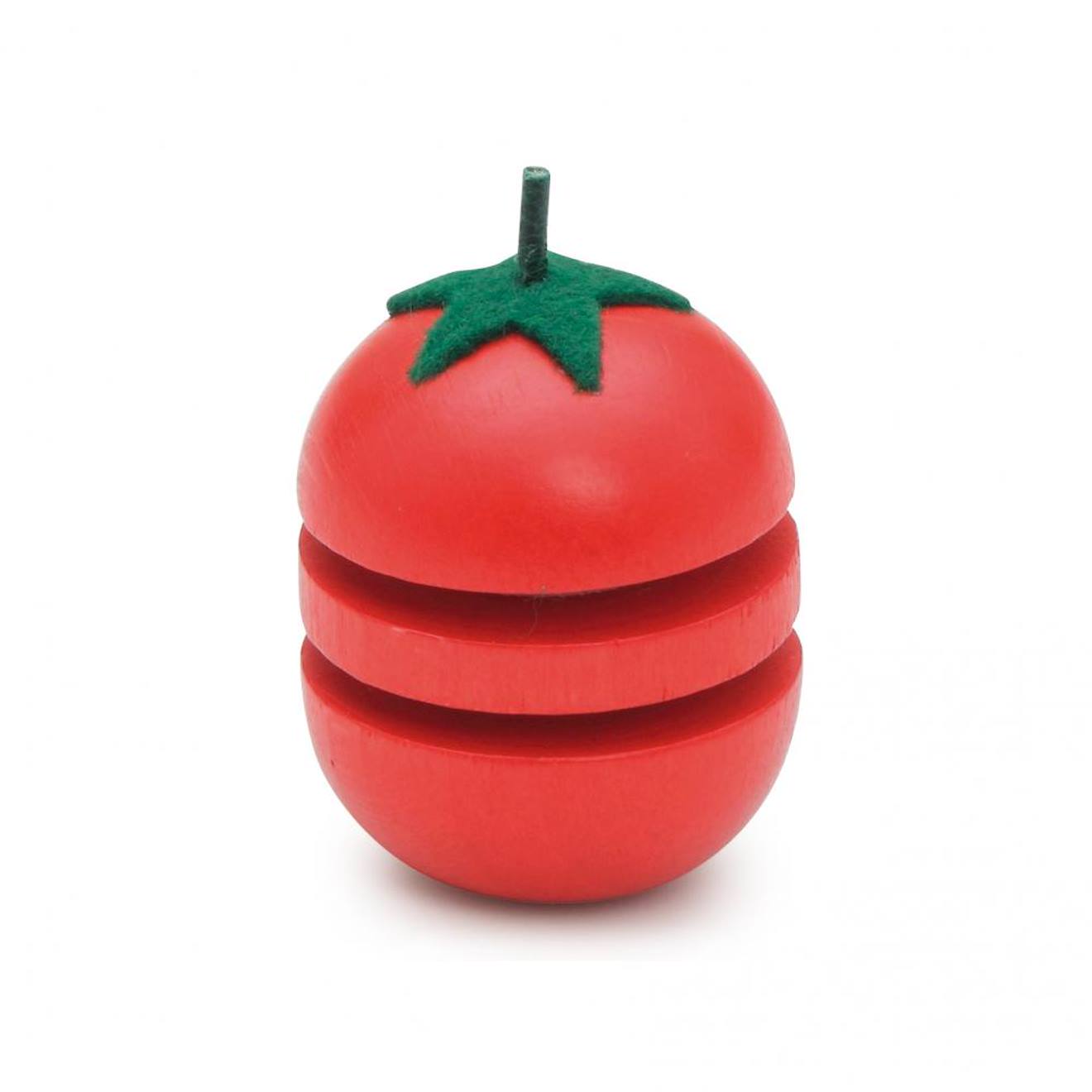 Tomate en bois à couper rouge