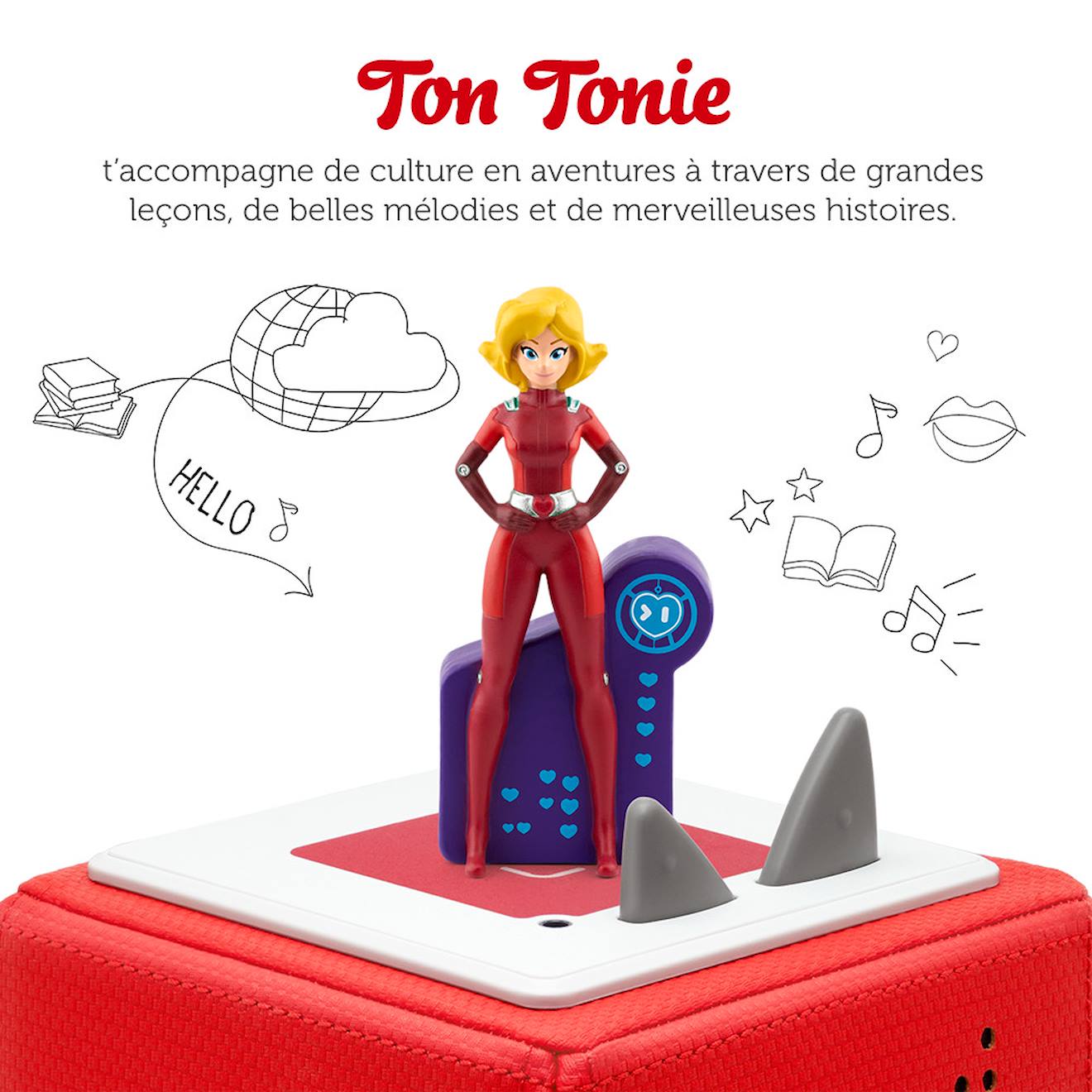 Tonies figurine totally spies - clover multicolore