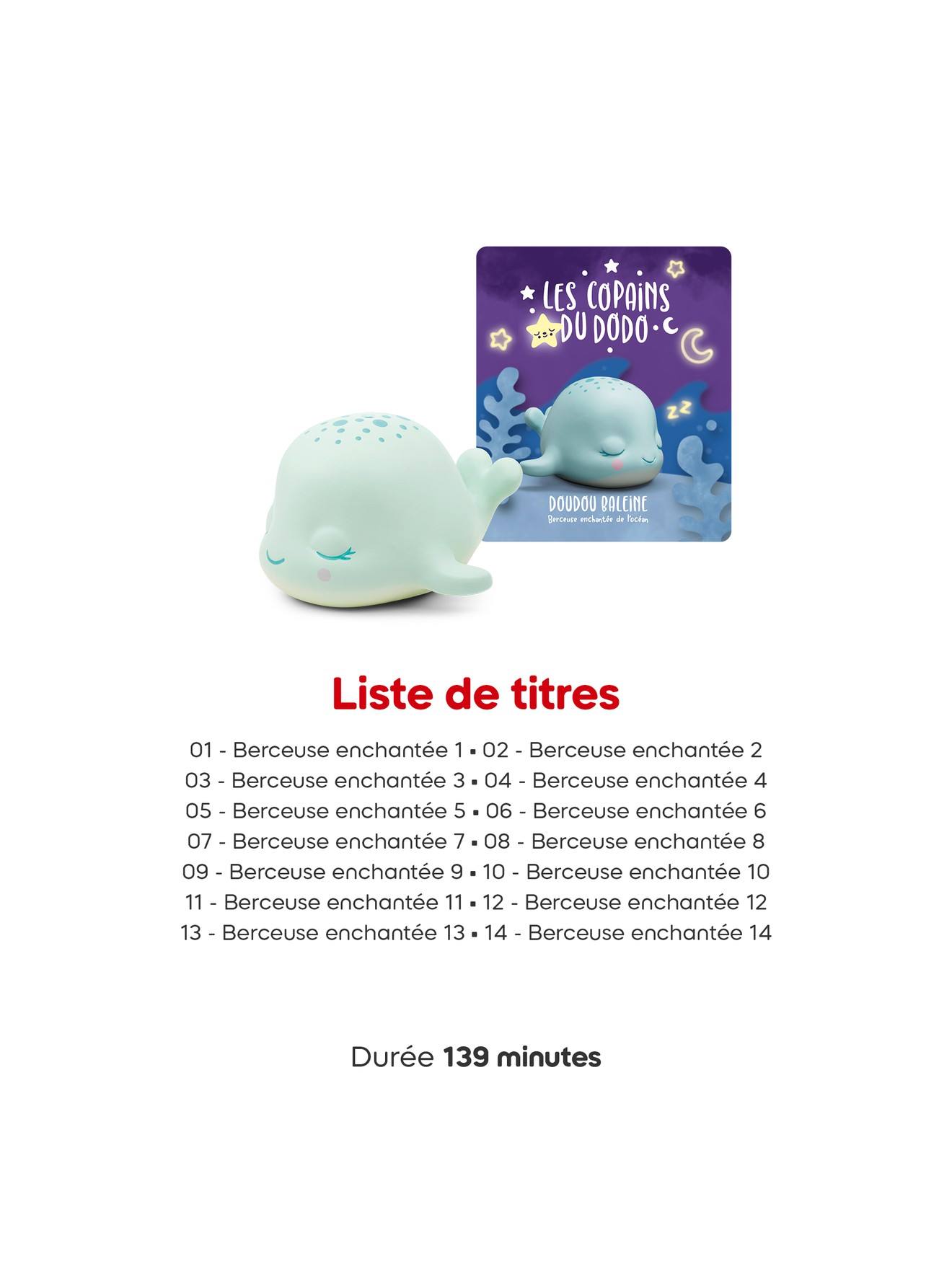 Tonies Toniebox 2 pack boîte à histoire pour enfant 1 à 9 ans, robuste & facile à utiliser, les copains du dodo, 2 figurines, gris lune multicolore