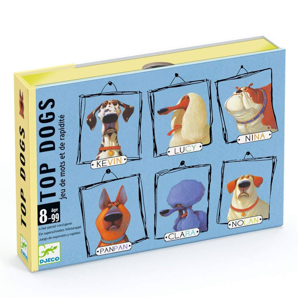 Top dogs jeu de mots et de rapidité multicolore