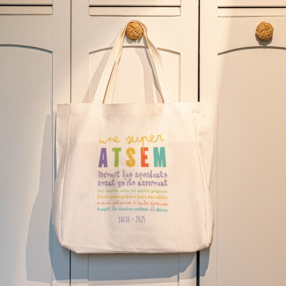 Tote bag Cabas Atsem à Personnaliser - Tote Bag Personnalisé