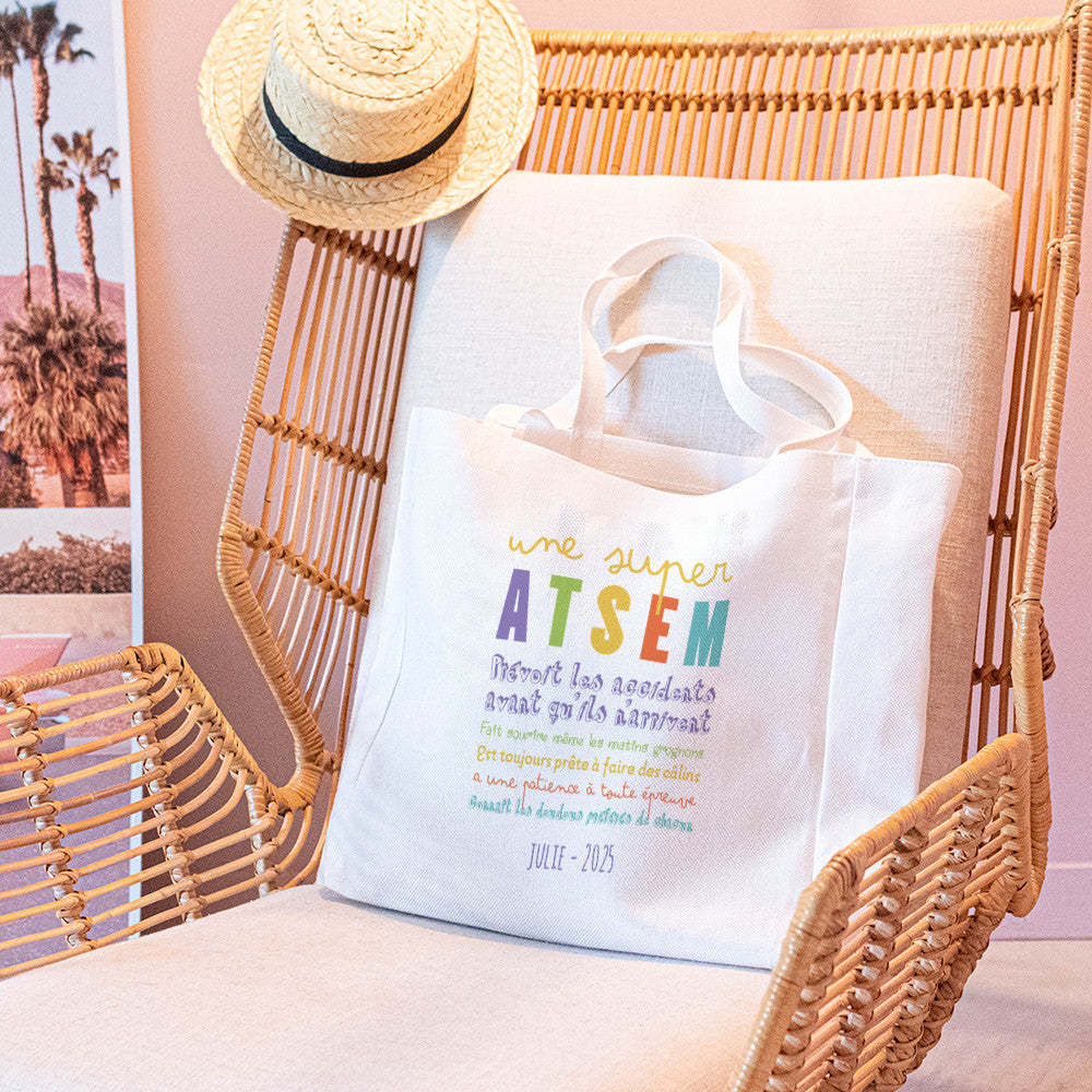 Tote bag Cabas Atsem à Personnaliser - Tote Bag Personnalisé