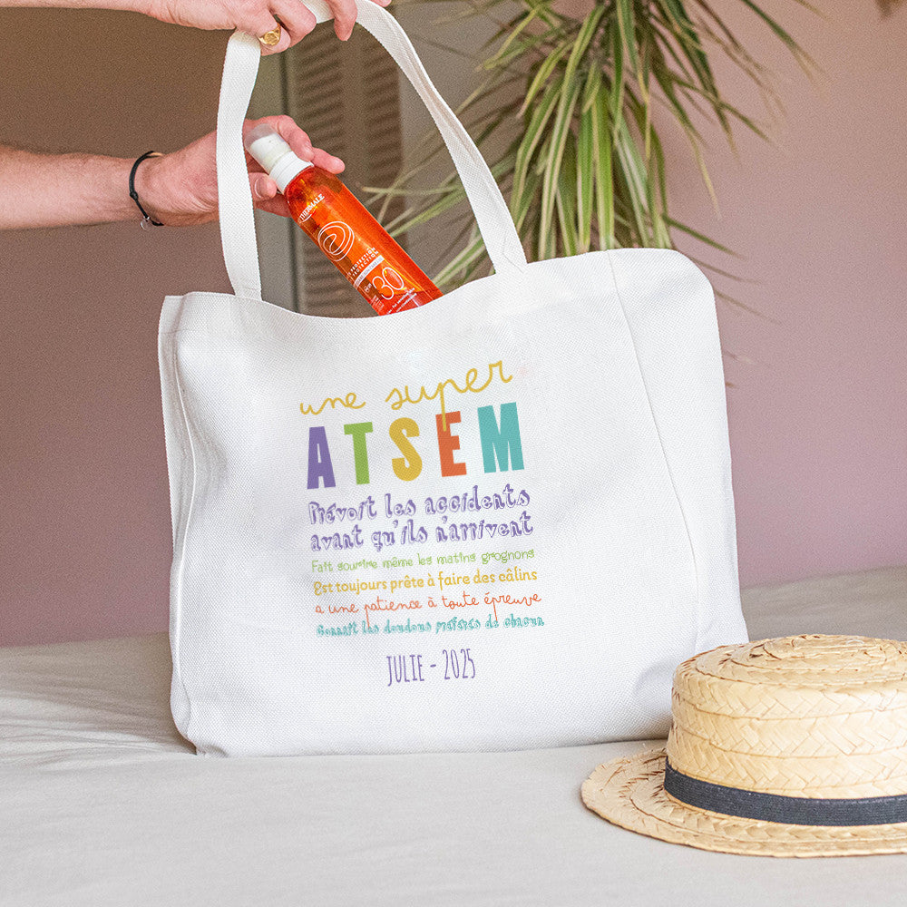 Tote bag Cabas Atsem à Personnaliser - Tote Bag Personnalisé