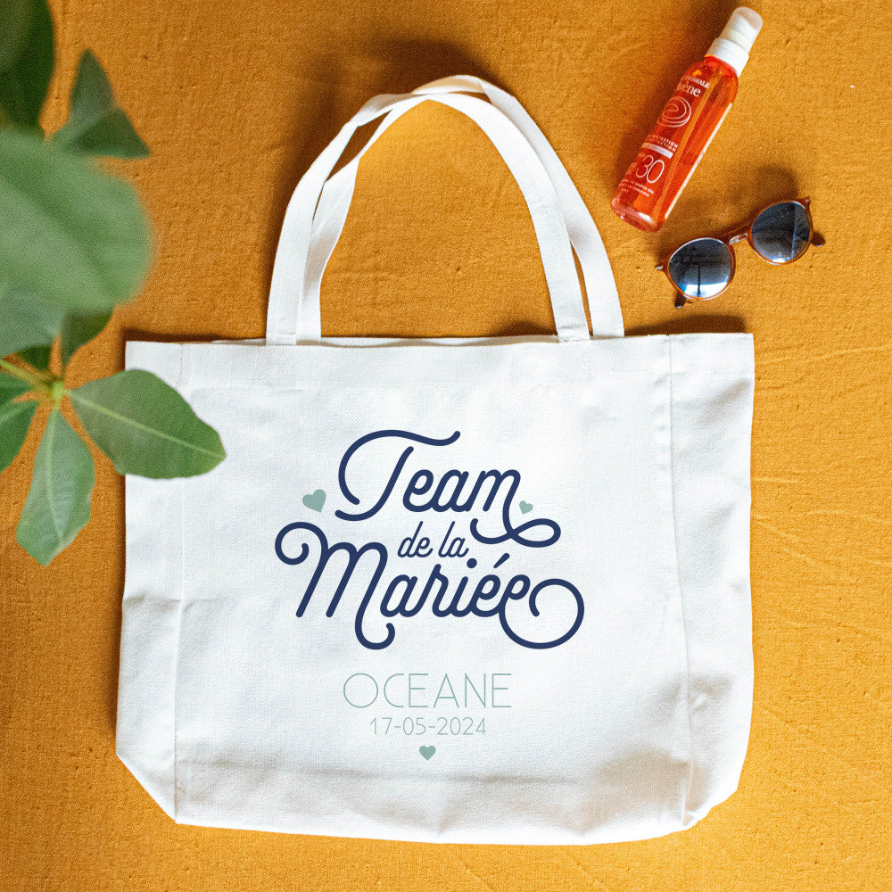 Tote bag Cabas EVJF à Personnaliser - Tote Bag Personnalisé