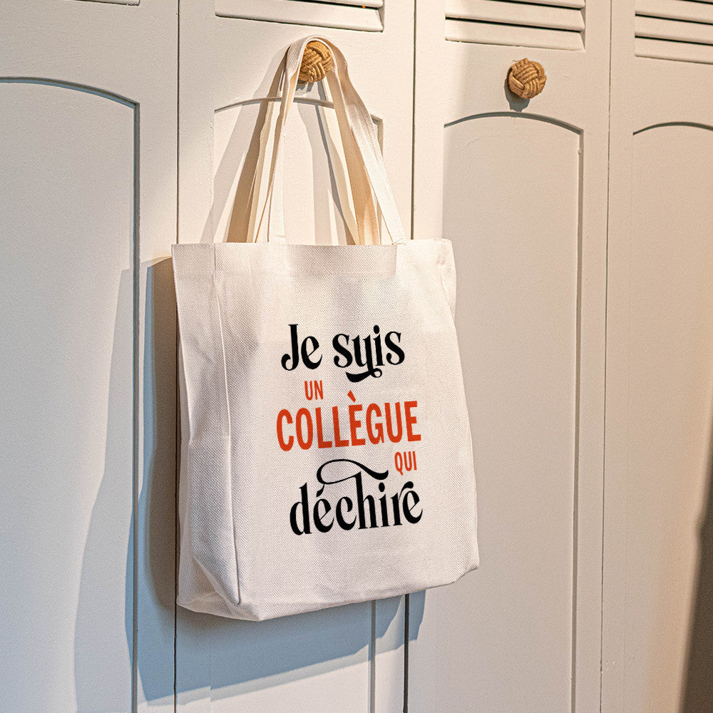 Tote bag Cabas Je suis à Personnaliser - Tote Bag Personnalisé