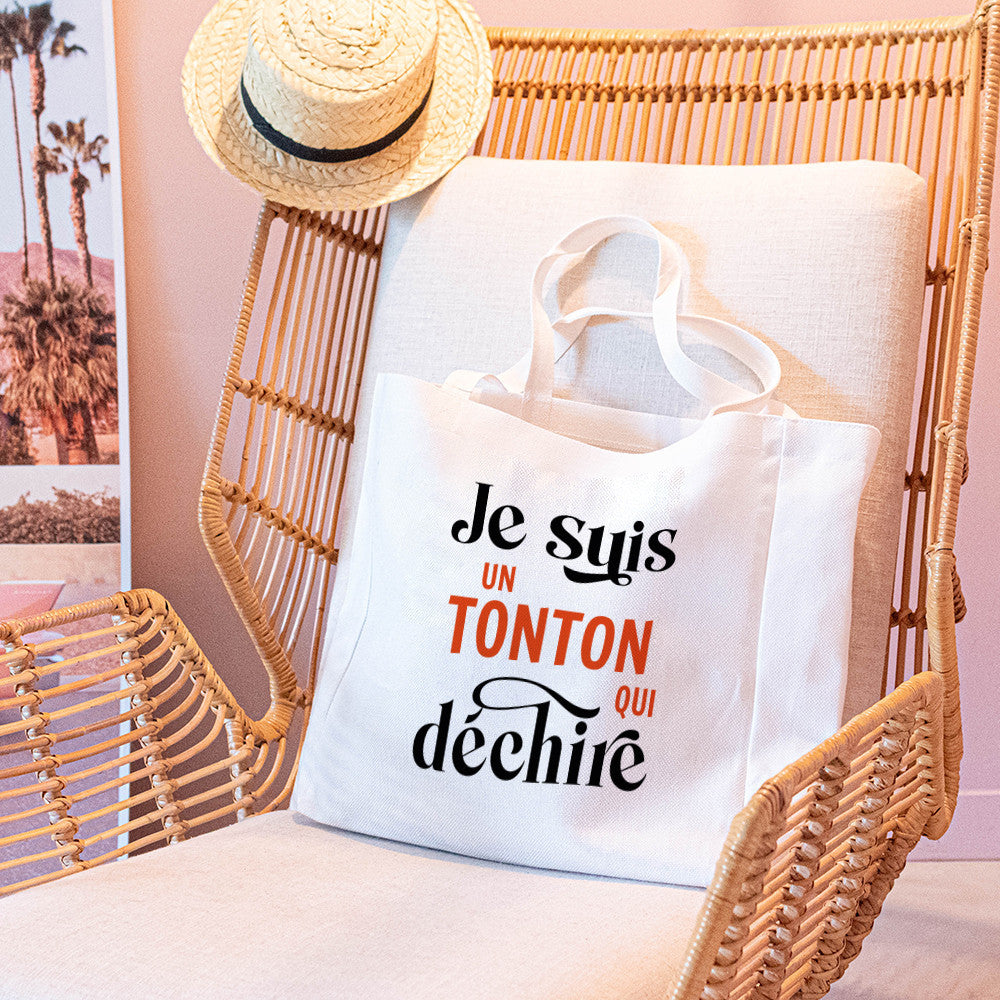 Tote bag Cabas Je suis à Personnaliser - Tote Bag Personnalisé