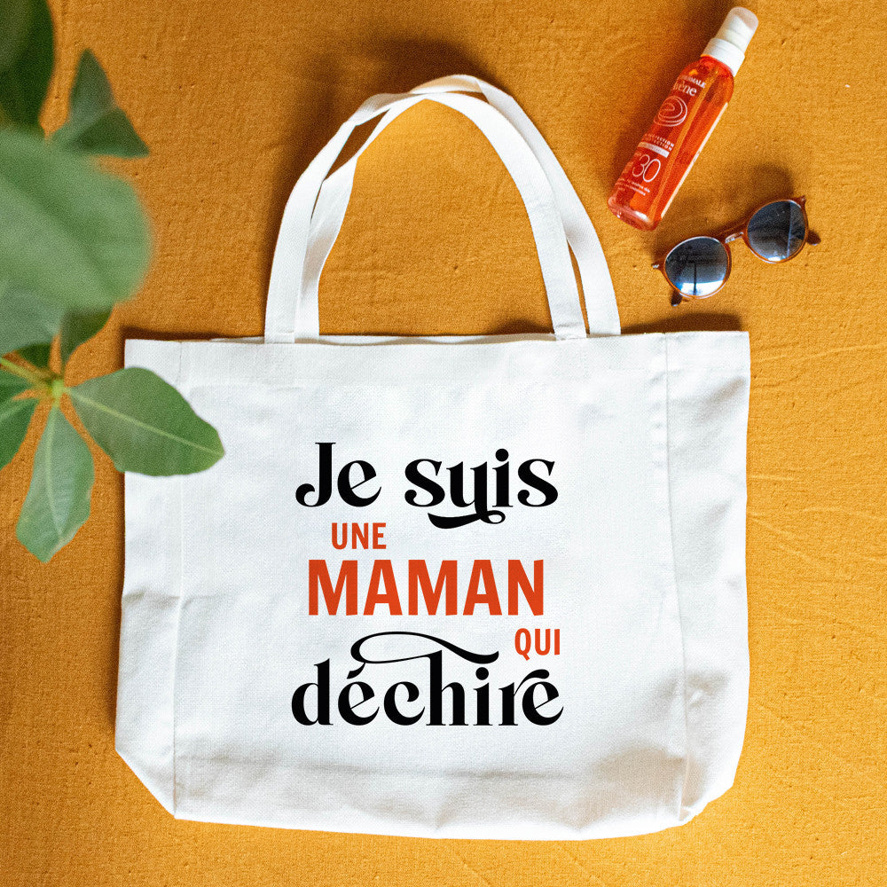 Tote bag Cabas Je suis à Personnaliser - Tote Bag Personnalisé