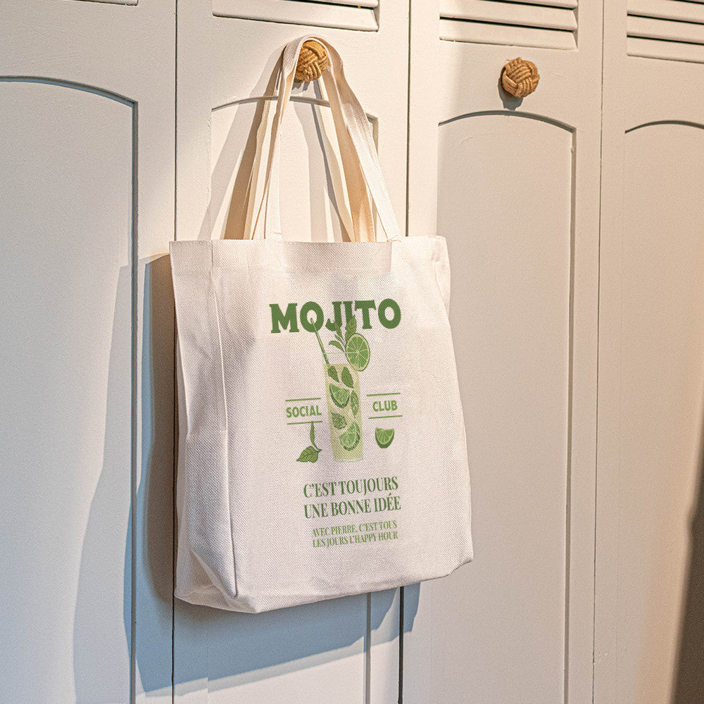 Tote bag Cabas Mojito à Personnaliser - Tote Bag Personnalisé