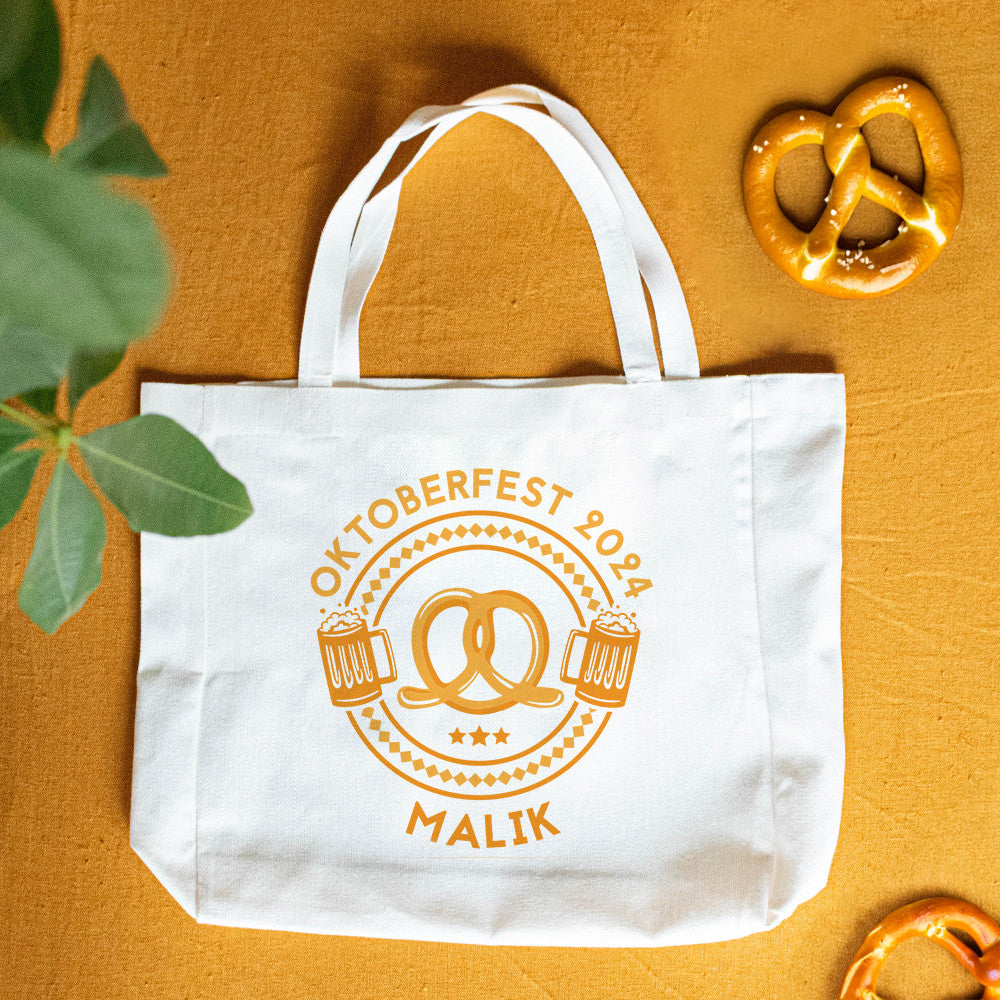 Tote bag Cabas Oktoberfest à Personnaliser - Tote Bag Personnalisé